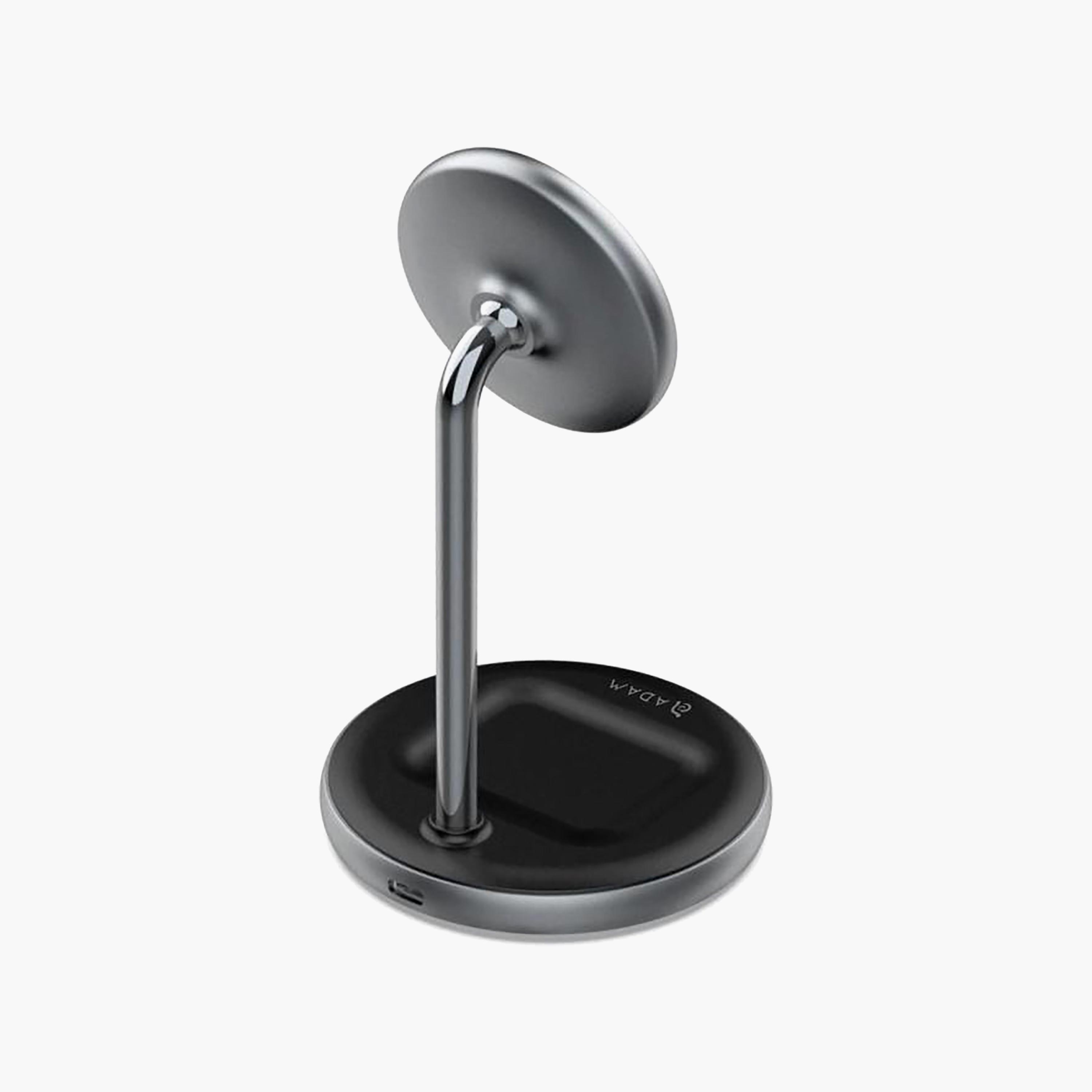 شاحن آدم إليمنتس أومنيا إم 2 المغناطيسي اللاسلكي 2 في 1 مع محول طاقة | APAADM2BK-electronics-accessories-mobileaccesories-image-2