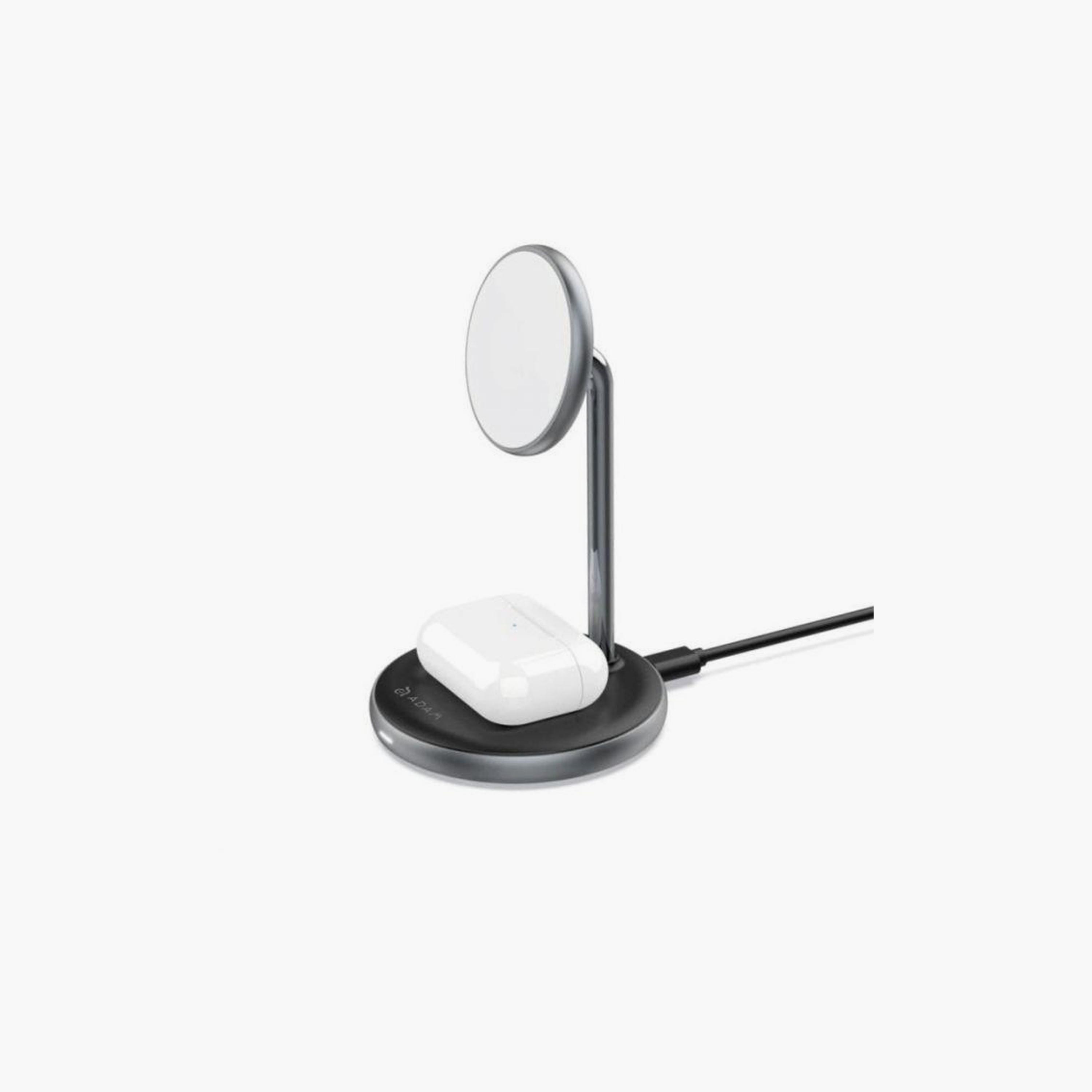 شاحن آدم إليمنتس أومنيا إم 2 المغناطيسي اللاسلكي 2 في 1 مع محول طاقة | APAADM2BK-electronics-accessories-mobileaccesories-image-3