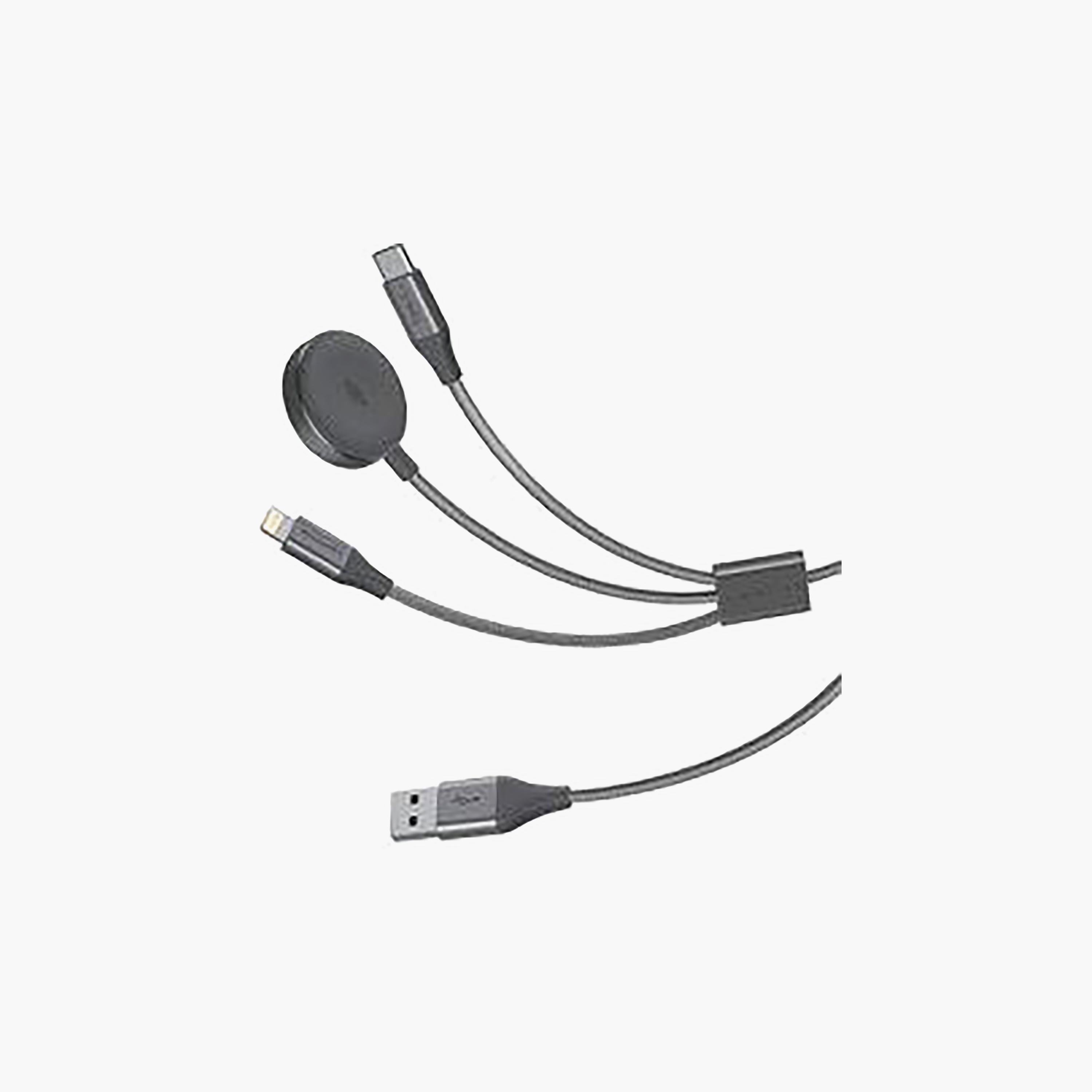 Cellairis Premium Nylon Cable 3-in-1 1.5M with Watch Charger | M-NCX03196-electronics-accessories-mobileaccesories-image-3