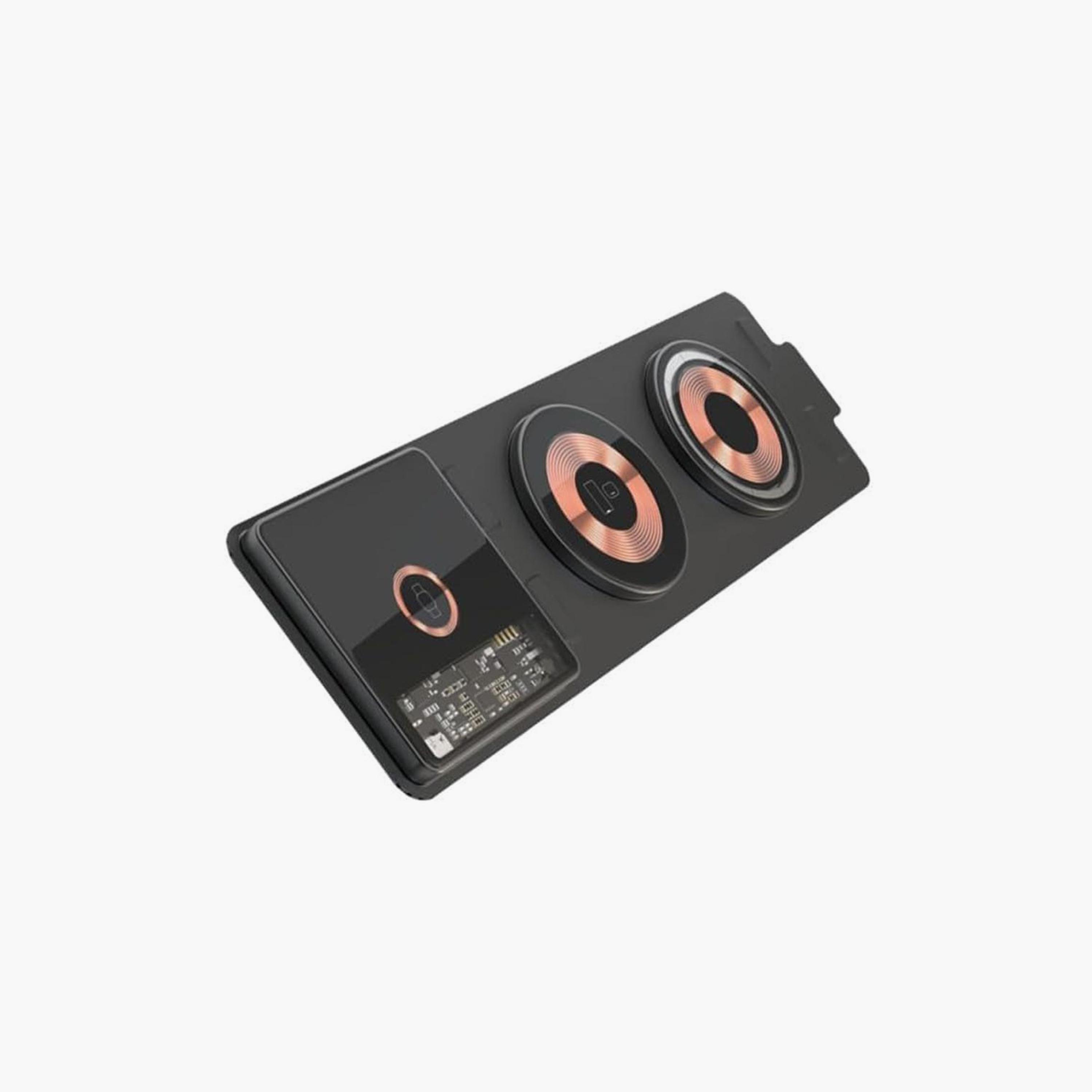 شاحن لاسلكي تراندز جلاسّي سيريز 3 في 1، أسود | TR-WC5675-electronics-accessories-mobileaccesories-image-2