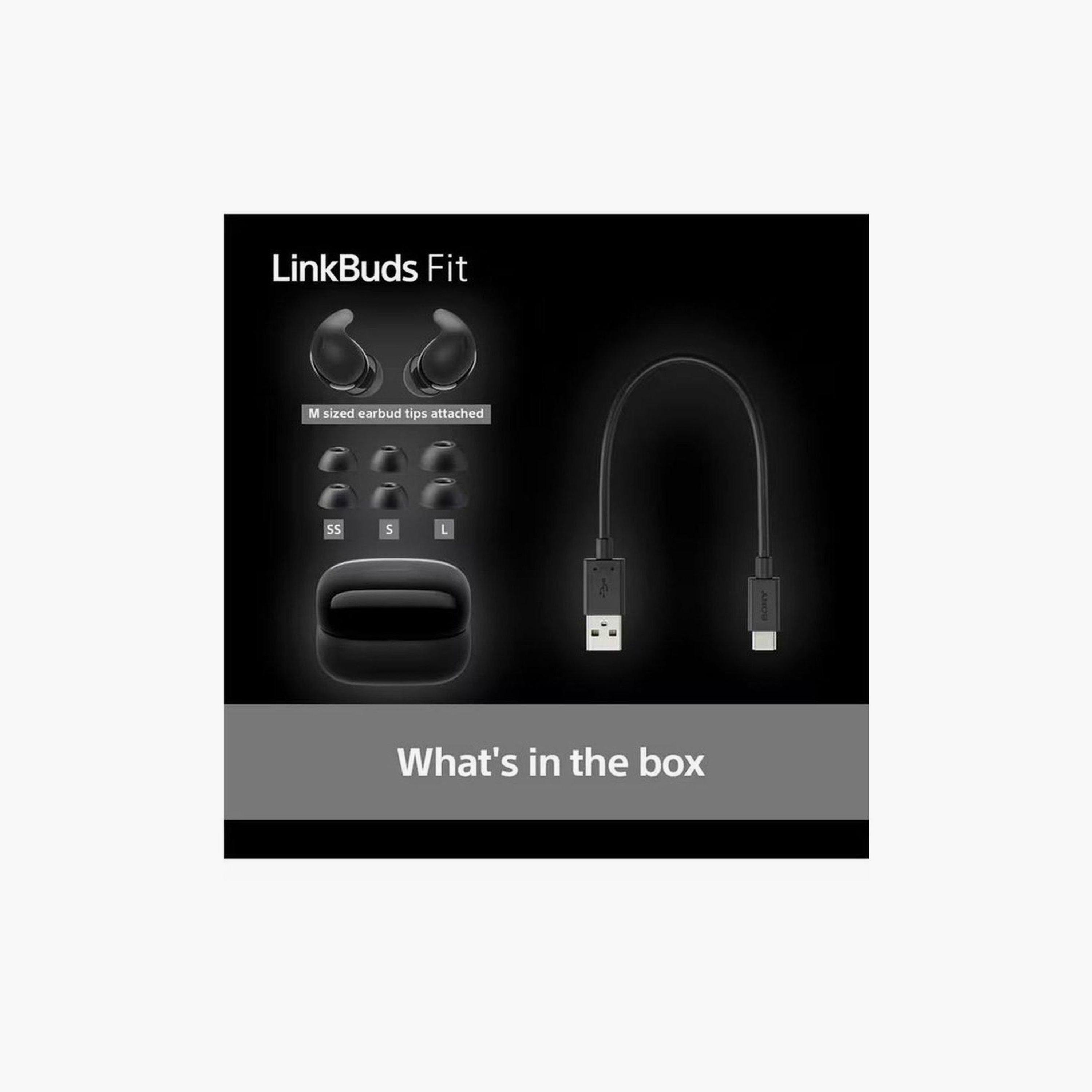 Sony LinkBuds Fit Truly Wireless Earbuds Black | WFLS910B-electronics-headphonesandearphones-image-2