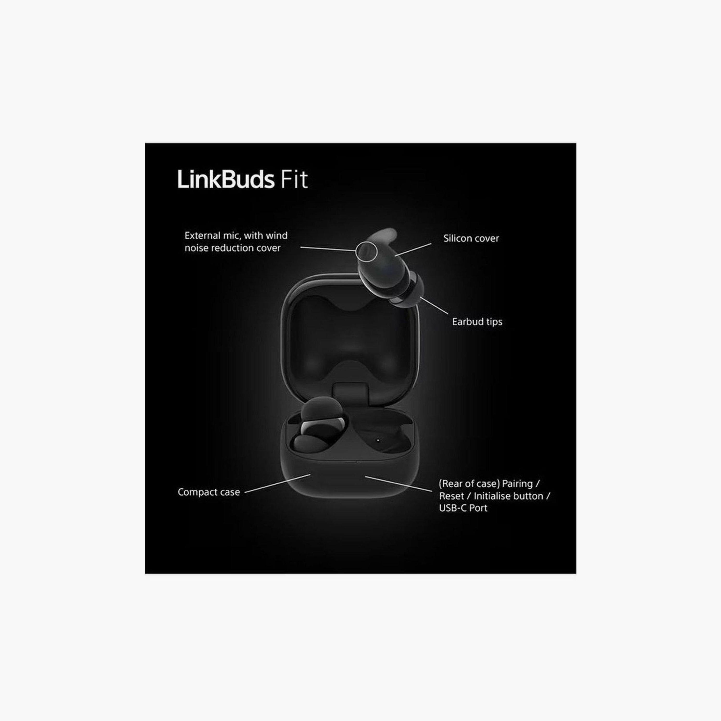 Sony LinkBuds Fit Truly Wireless Earbuds Black | WFLS910B-electronics-headphonesandearphones-image-4