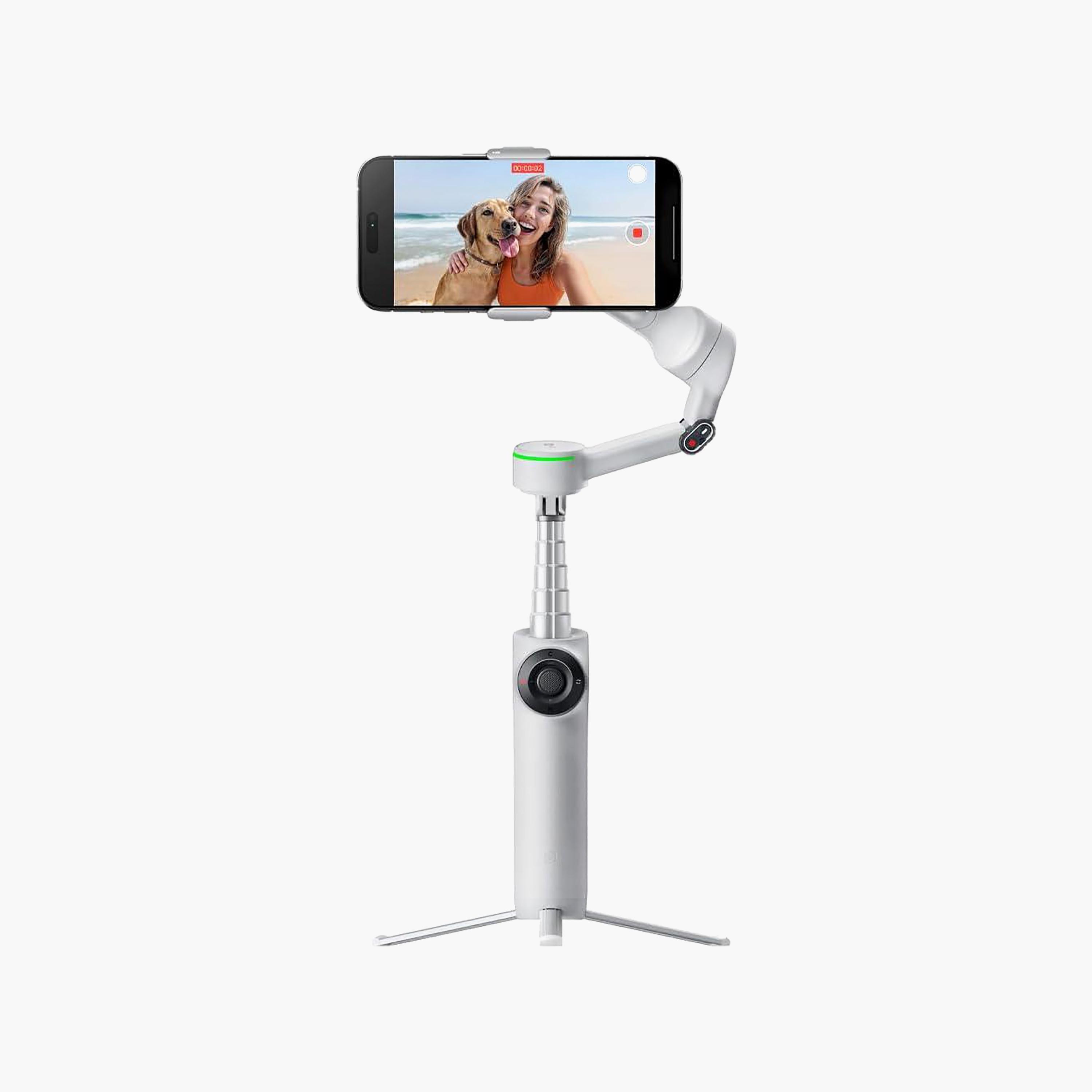 Insta 360 Flow 2 Pro Stone Phone Gimbal Grey | I04CINSABQBSG-electronics-portabledevices-image-2