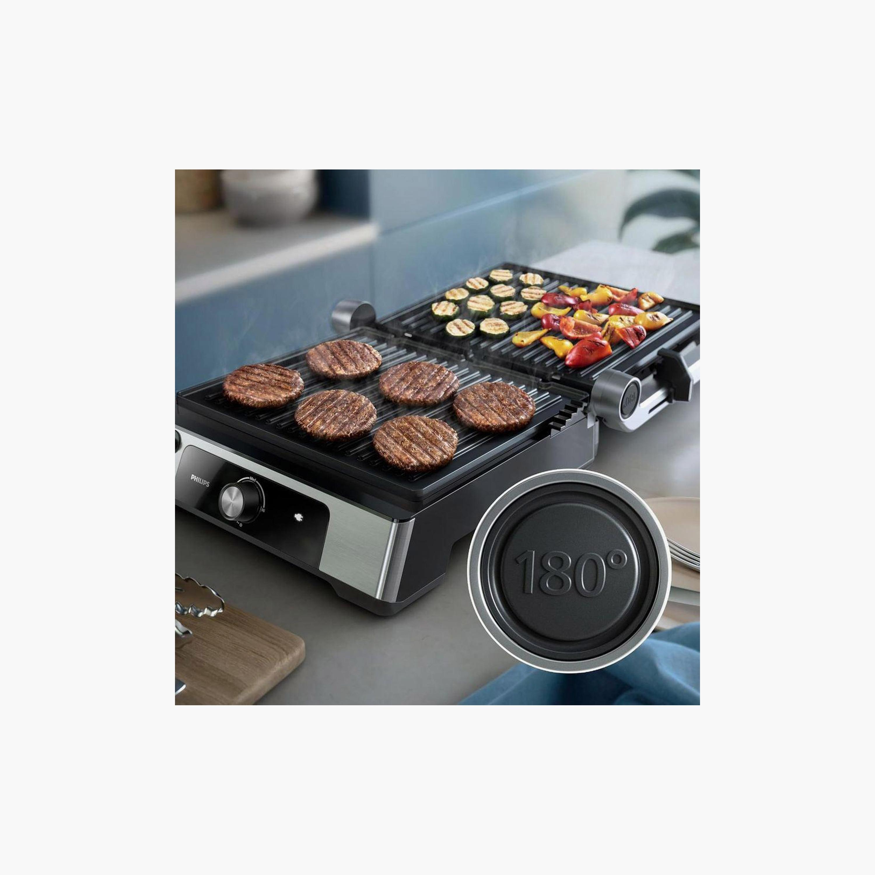 Philips 5000 Series Contact Grill | HD6301/90-household-appliances-kitchenappliances-foodprocessors-image-6