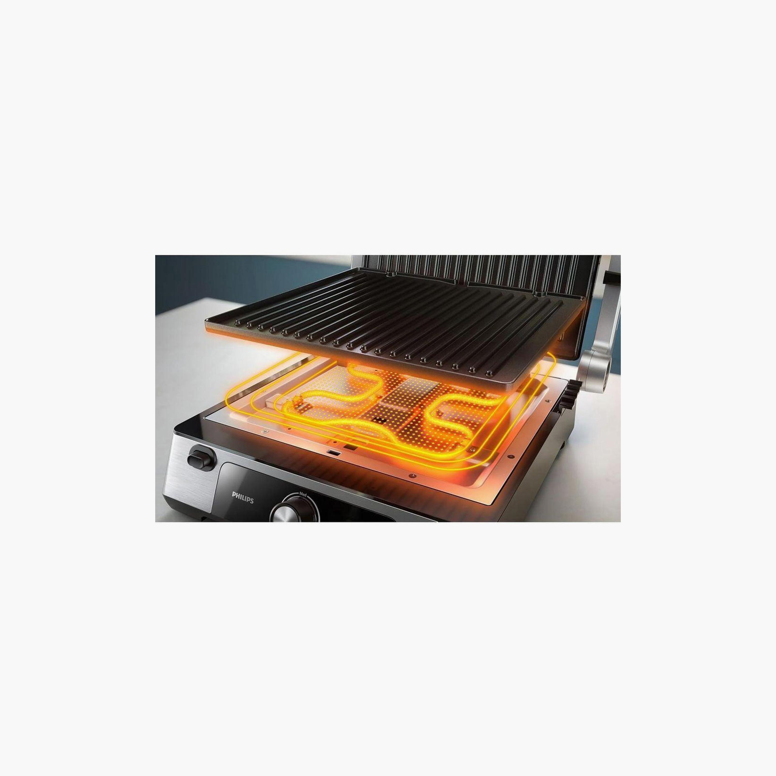 Philips 5000 Series Contact Grill | HD6301/90-household-appliances-kitchenappliances-foodprocessors-image-7