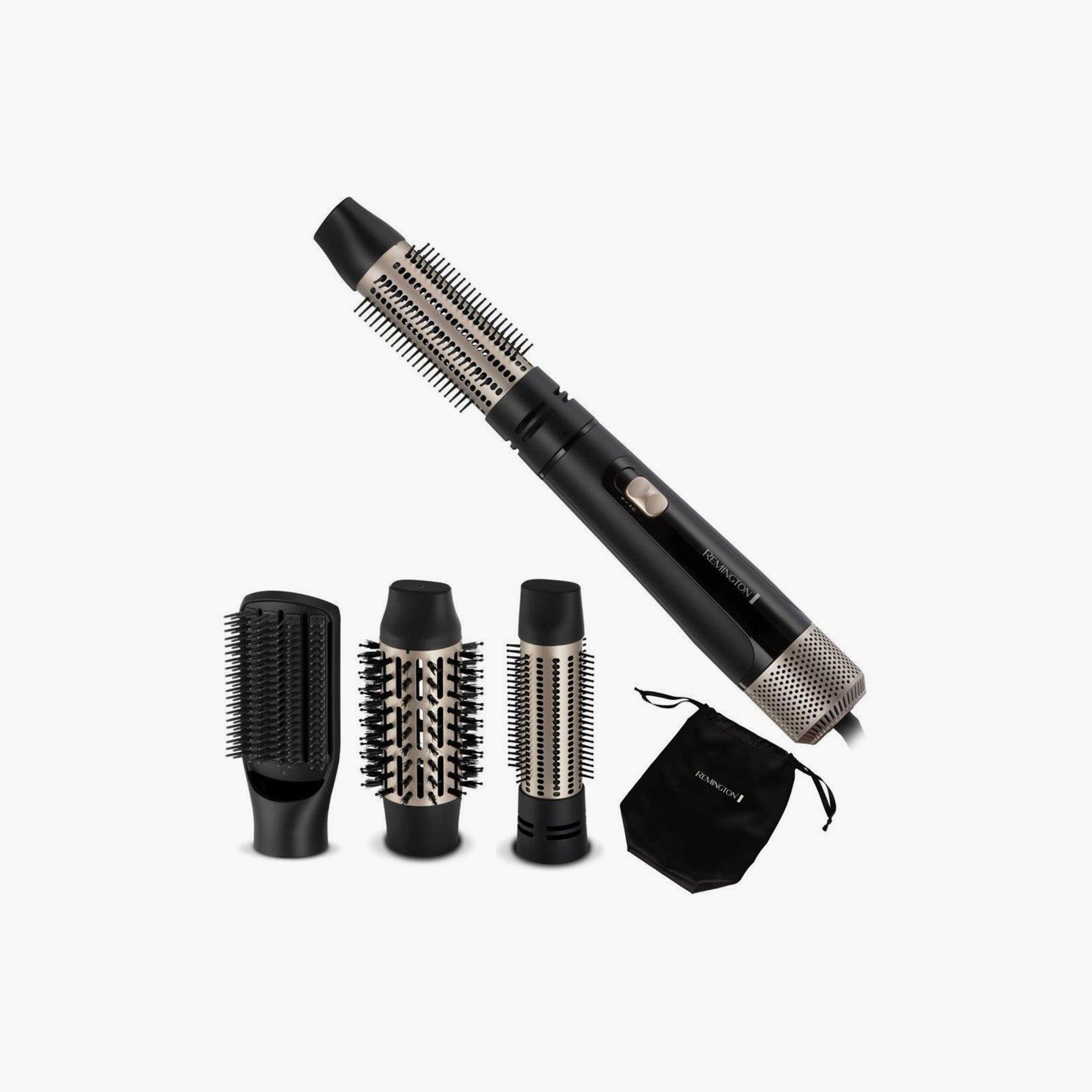 مصفف الشعر ريمنجتون بلو دراي آند ستايش كارينغ بقوة 1000 واط، أسود | REAS7500-beautyandpersonalcare-appliances-hairstylingtools-curlingandstyler-image-1
