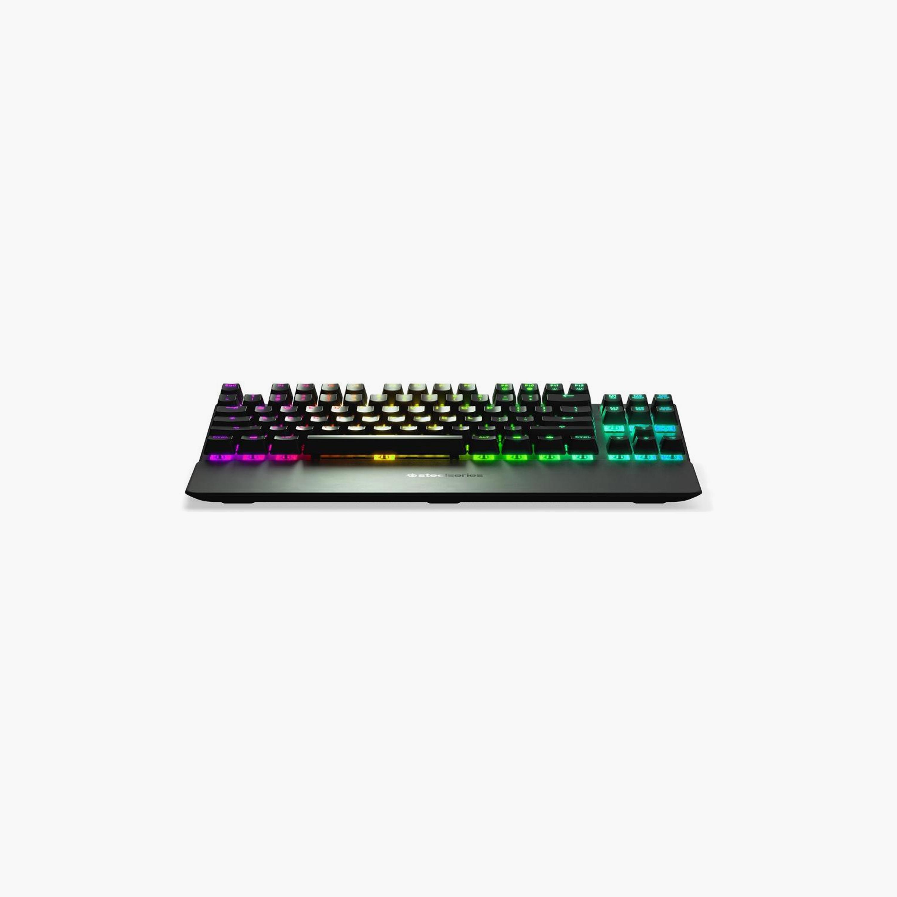 لوحة مفاتيح ستيل سيريس أبيكس 7 TKL (مفتاح أحمر) - أسود | 64646-electronics-accessories-computeraccesories-image-2