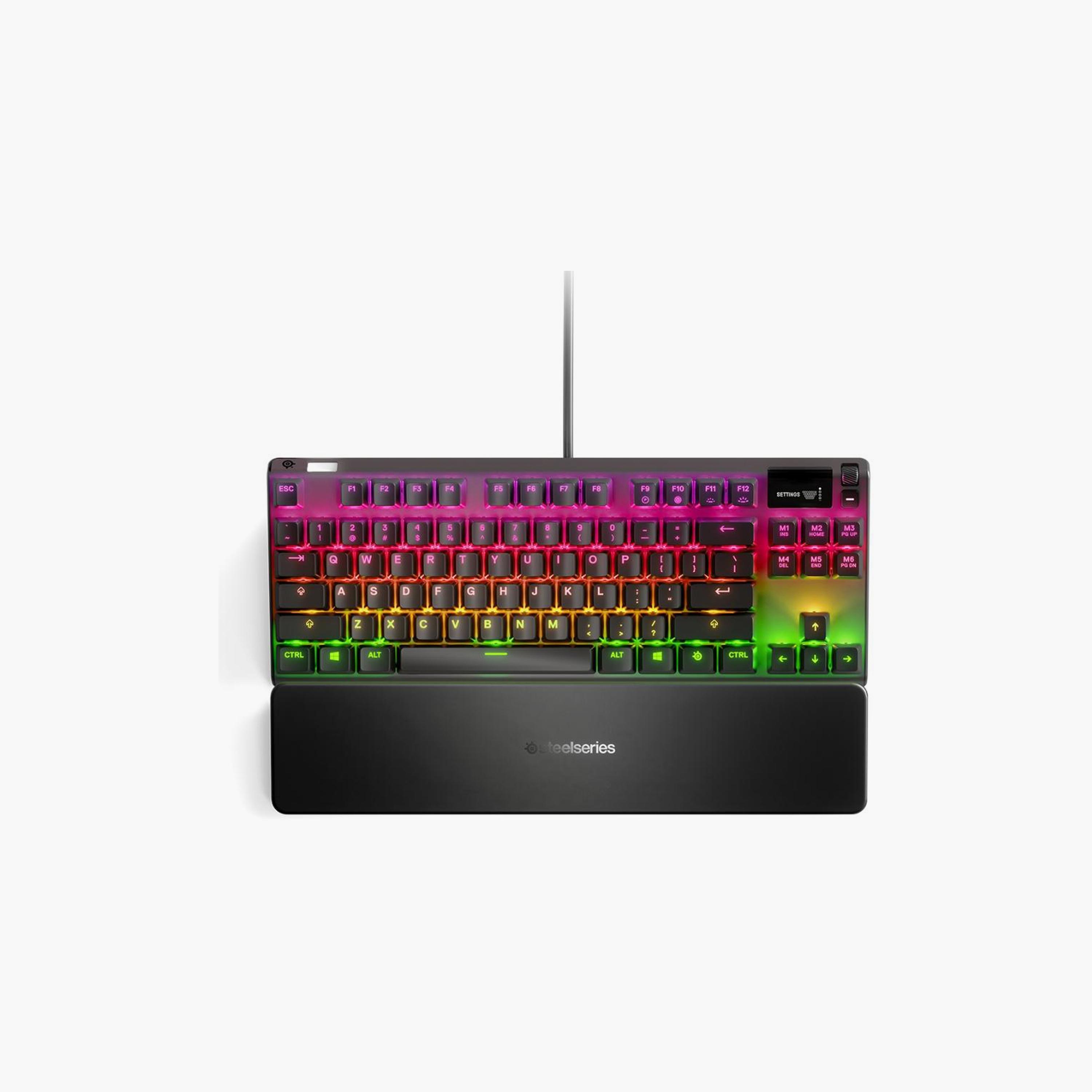 SteelSeries Apex 7 TKL (Red Switch) Keyboard - Black | 64646-electronics-accessories-computeraccesories-image-3