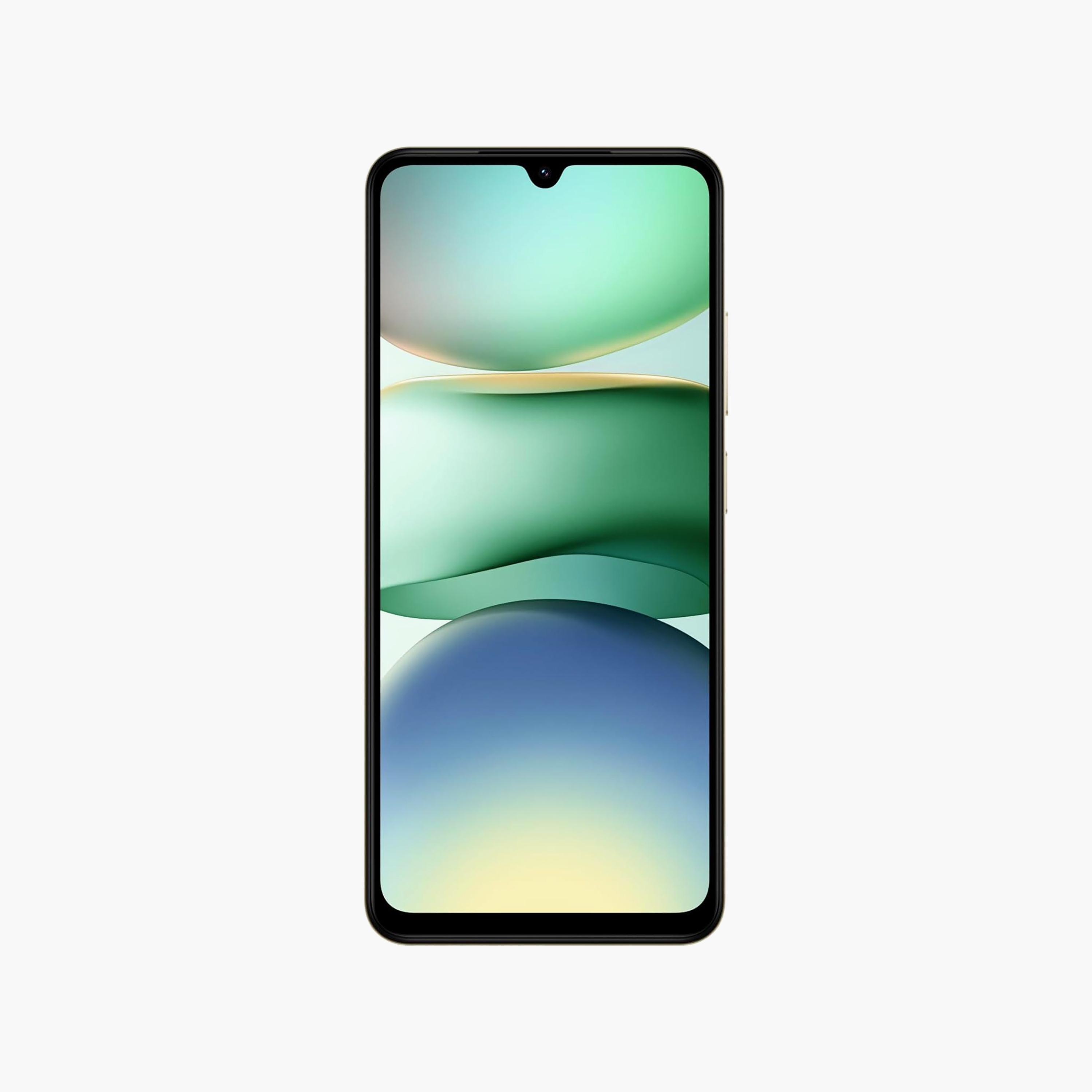 هاتف شاومي ريدمي A5 4G ساندي جولد الذكي 2 شريحة 4 + 128 جيجا 6.88 " معالج UNISOC T7250-electronics-phones-image-1