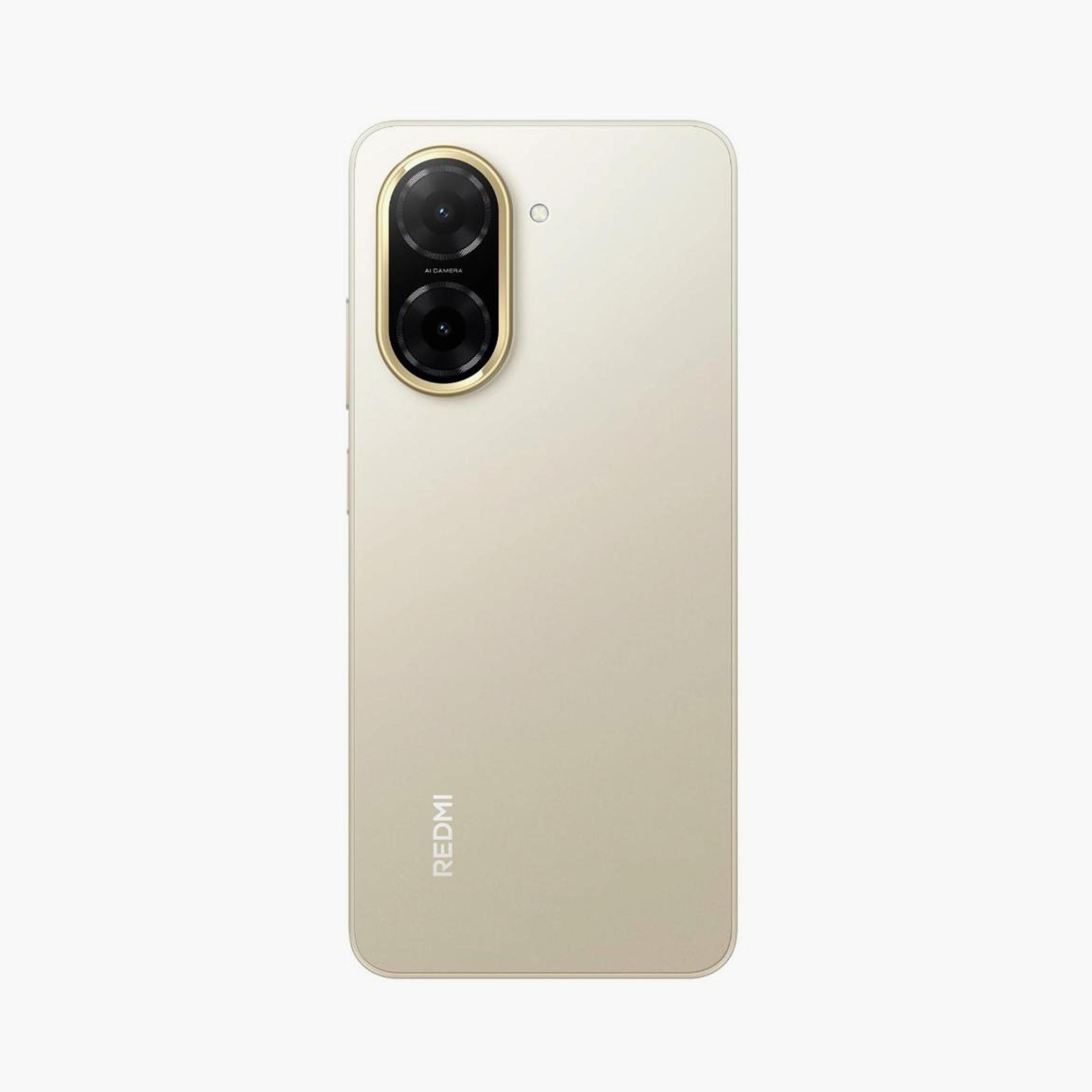 هاتف شاومي ريدمي A5 4G ساندي جولد الذكي 2 شريحة 4 + 128 جيجا 6.88 " معالج UNISOC T7250-electronics-phones-image-2