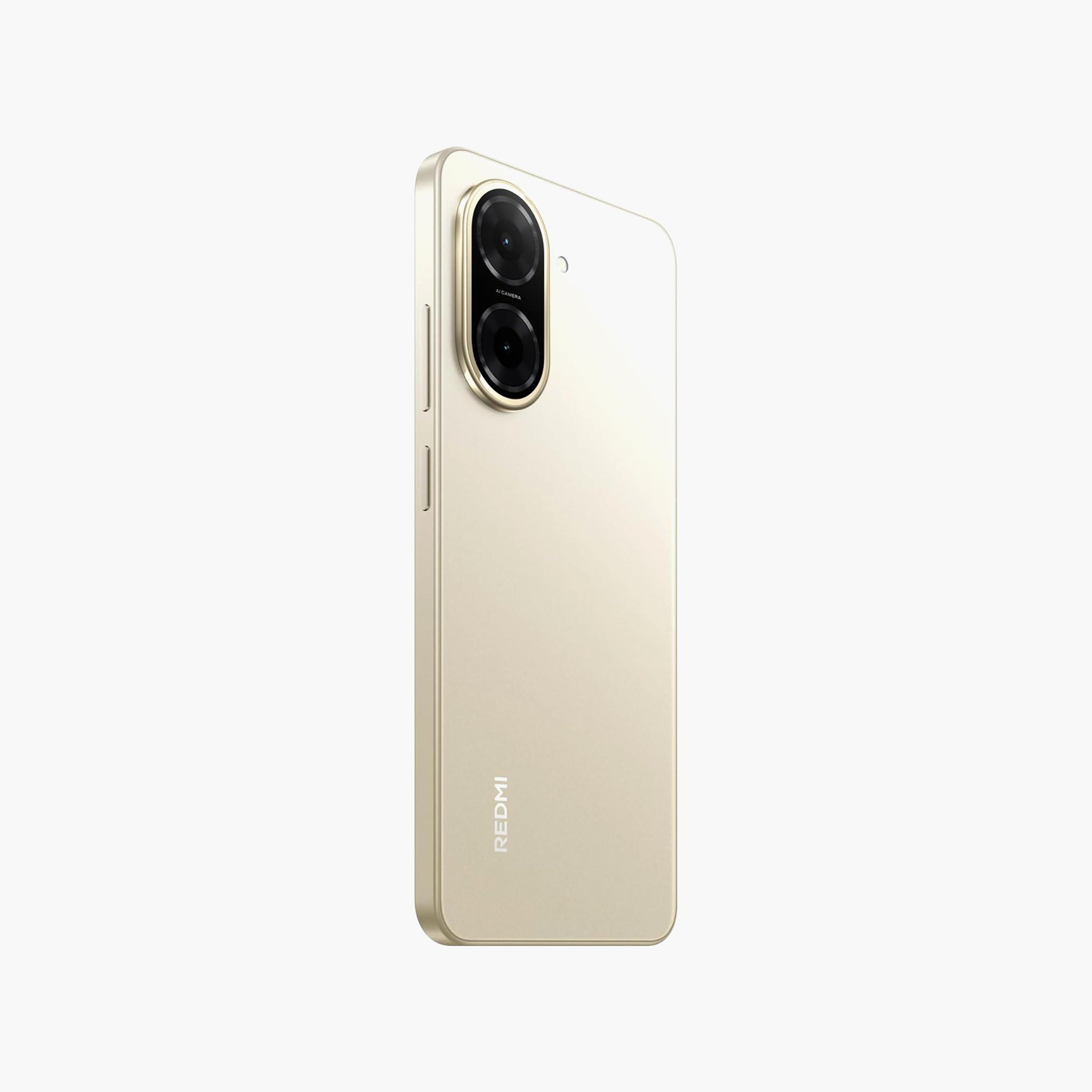 هاتف شاومي ريدمي A5 4G ساندي جولد الذكي 2 شريحة 4 + 128 جيجا 6.88 " معالج UNISOC T7250-electronics-phones-image-3