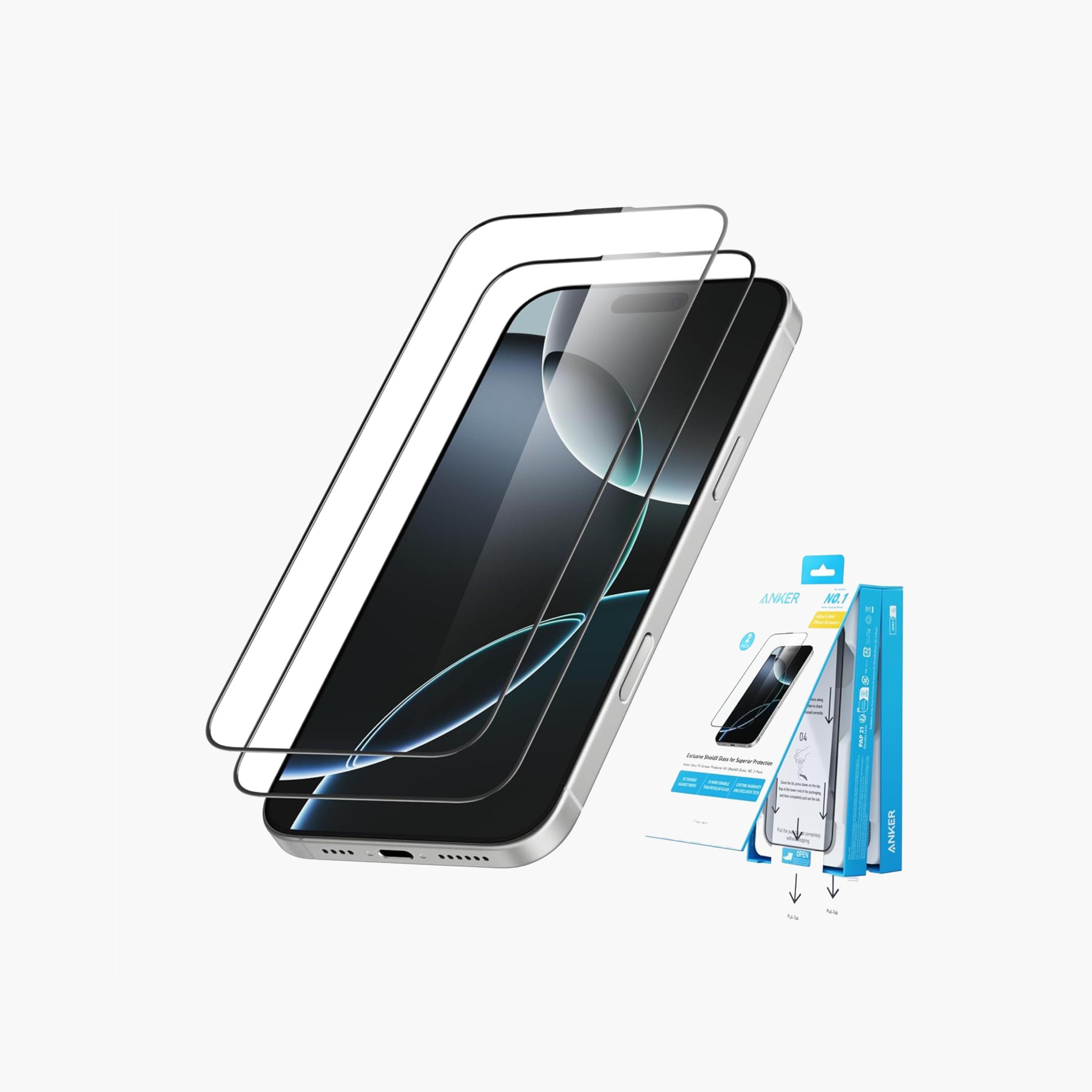مجموعة أنكر آيباور إصدار متوسط الوزن - آيفون 16 برو (شاحن 20 واط + واقي شاشة + غطاء)-electronics-accessories-mobileaccesories-image-1