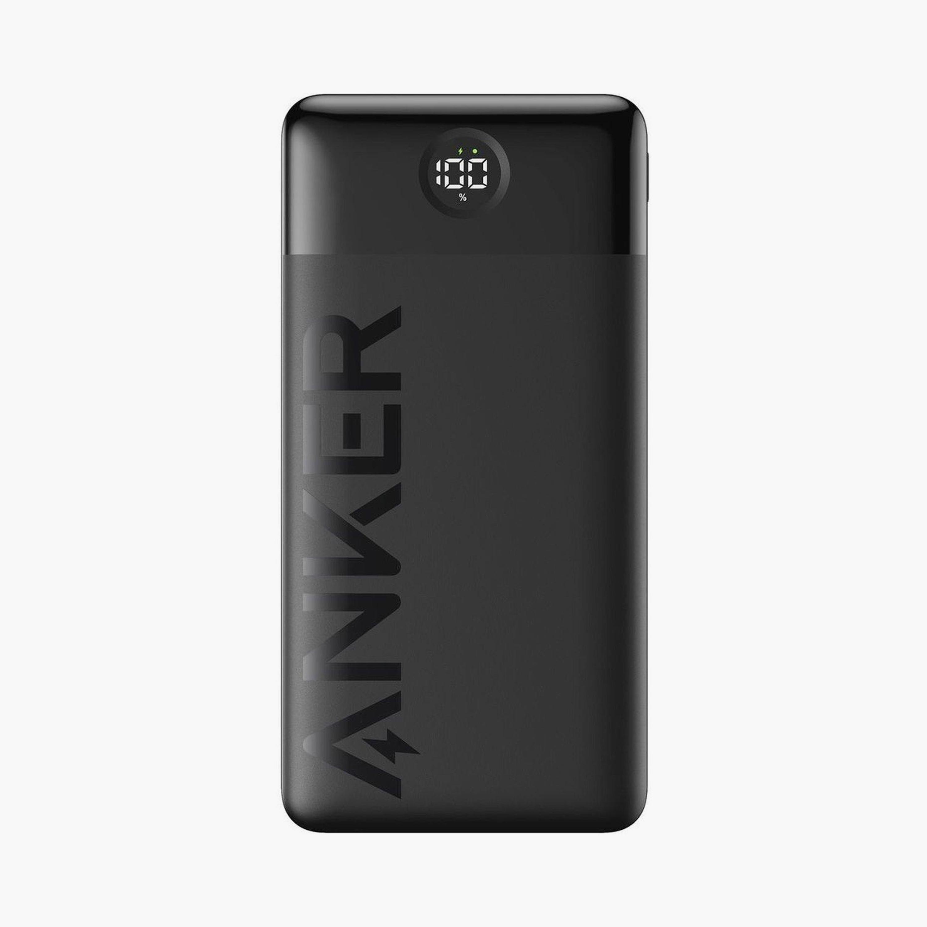 باور بانك أنكر 20000 مللي أمبير/ساعة أسود | A1367H11-electronics-accessories-mobileaccesories-image-1