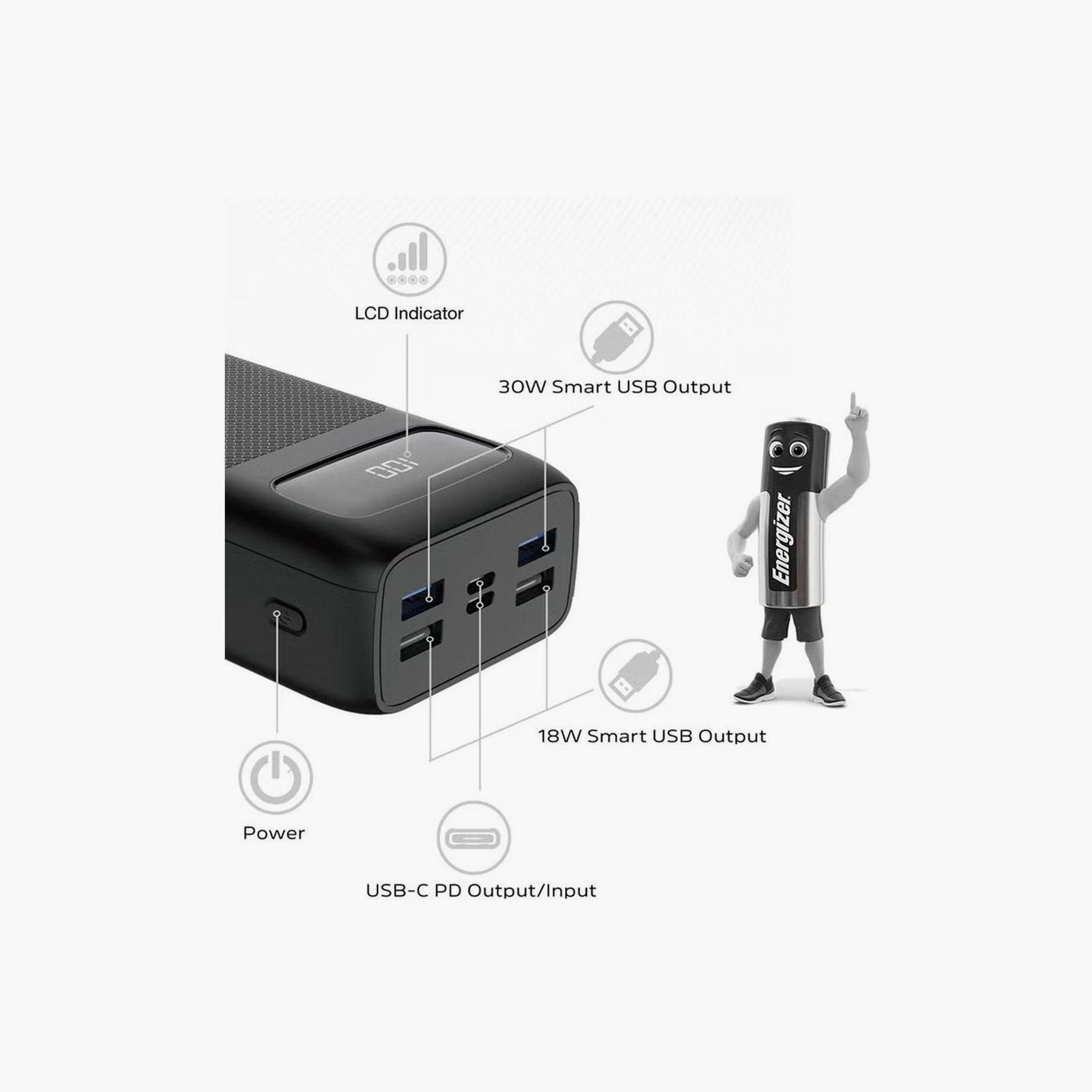 Energizer Power Bank 30000mAh Black | UE30063PQ_BK-electronics-accessories-mobileaccesories-image-4