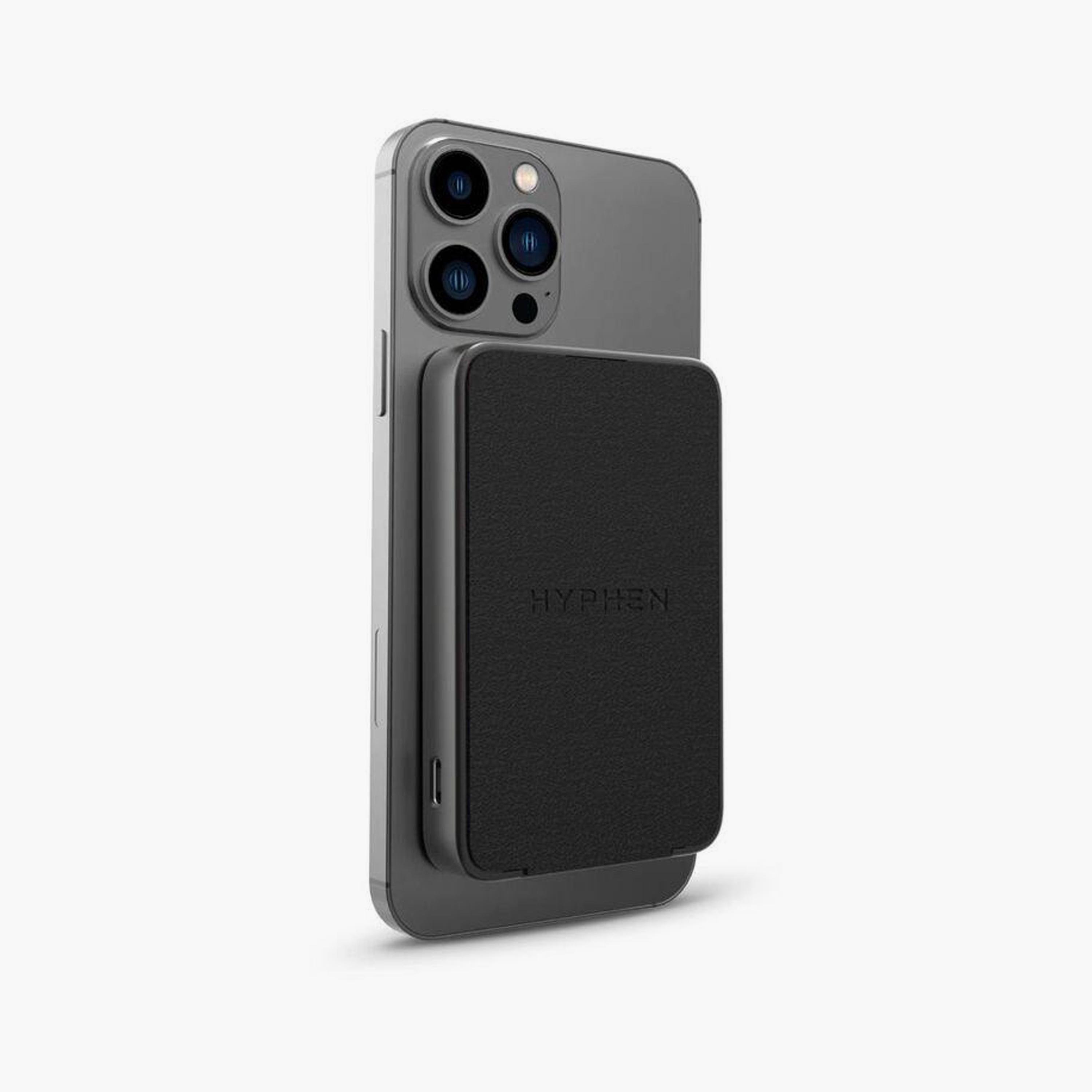 باور بانك هايفن ماج سيف 5000 مللي أمبير/ساعة أسود | HPB-MBKV3851-electronics-accessories-mobileaccesories-image-2
