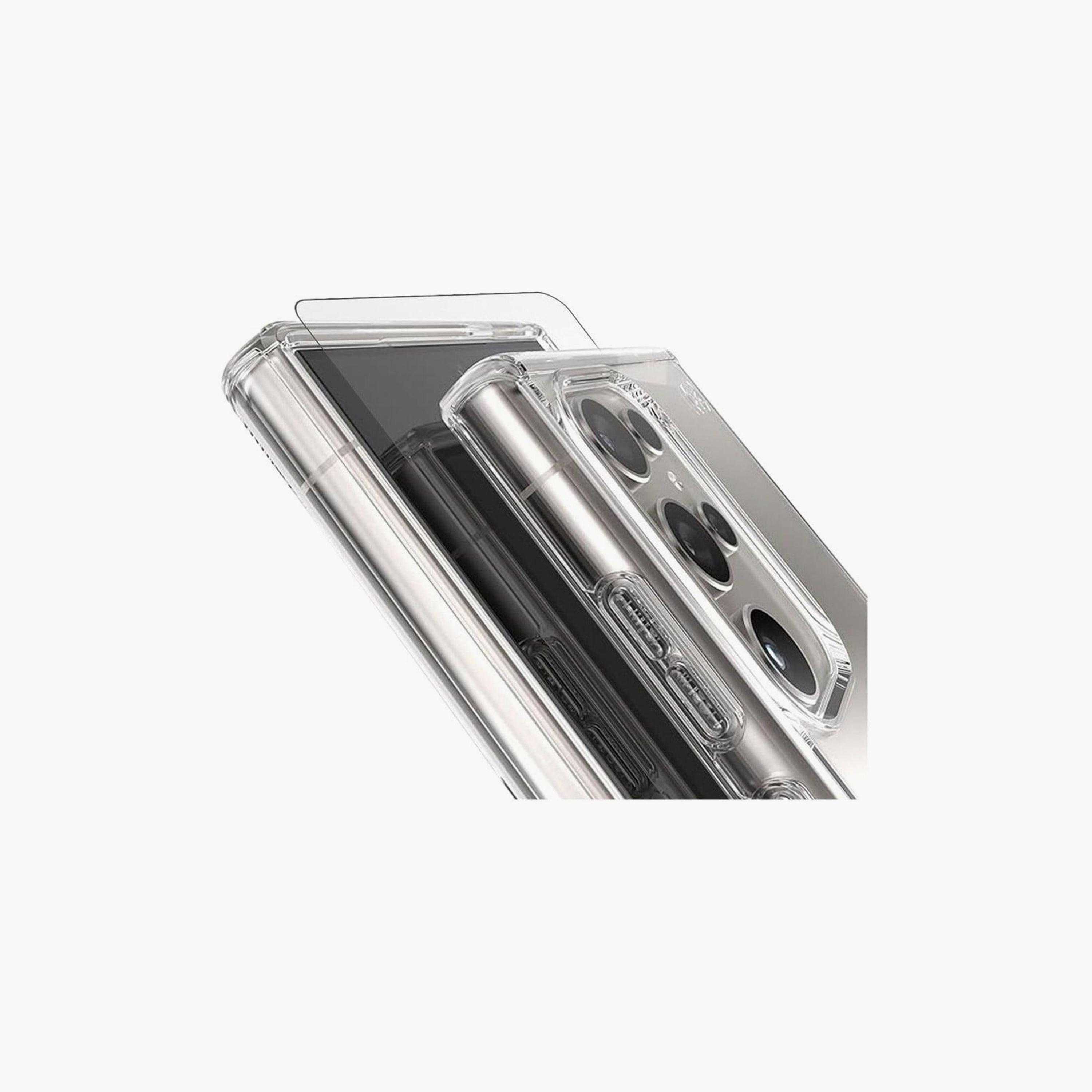 جراب ماكس آند ماكس مع واقي شاشة شفاف لهاتف جالاكسي إس 24 ألترا | MXS24UB-electronics-accessories-mobileaccesories-image-2