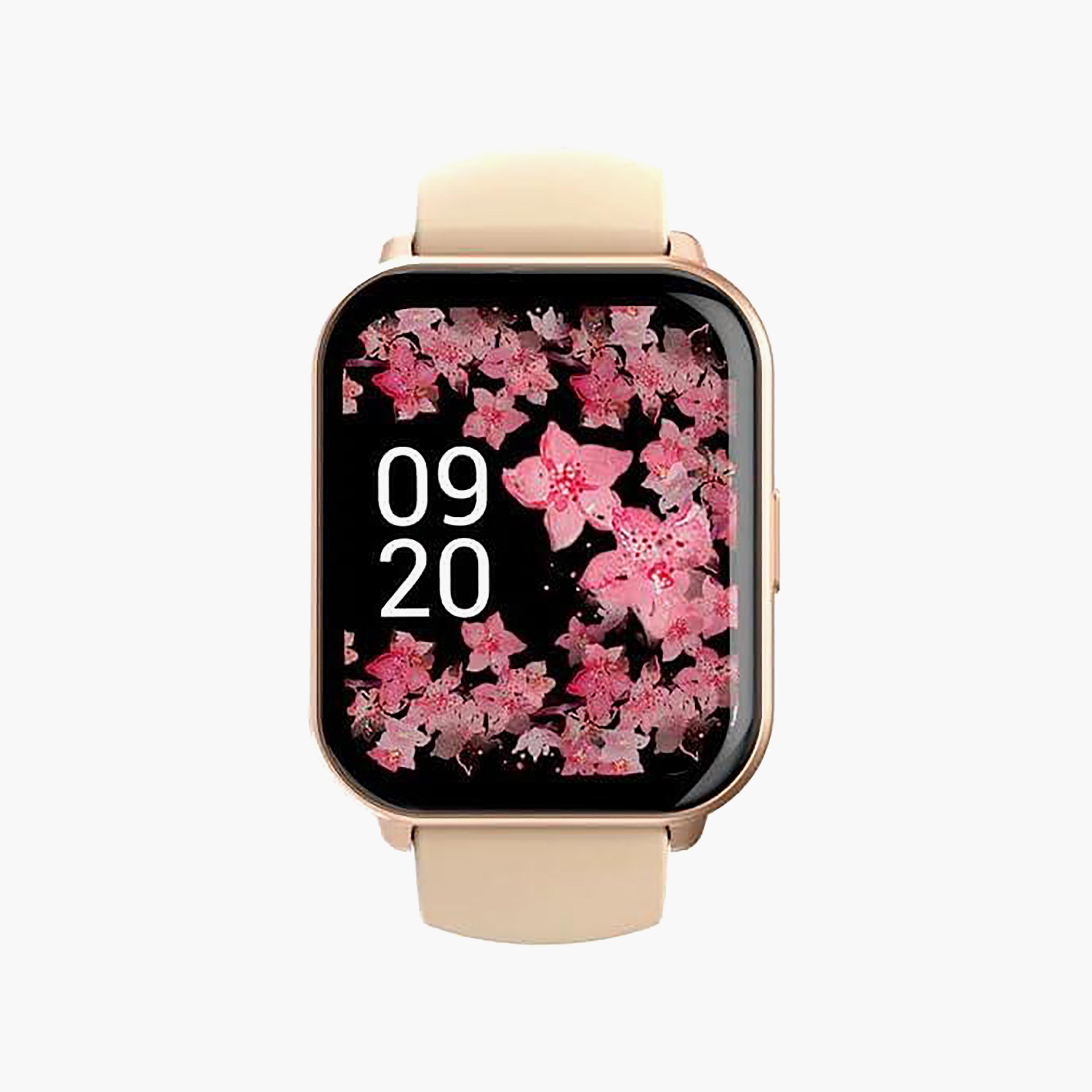 HiFuture Future Zone2 Bluetooth Calling Smart Watch Gold-men-watchesandjewellery-watches-image-1