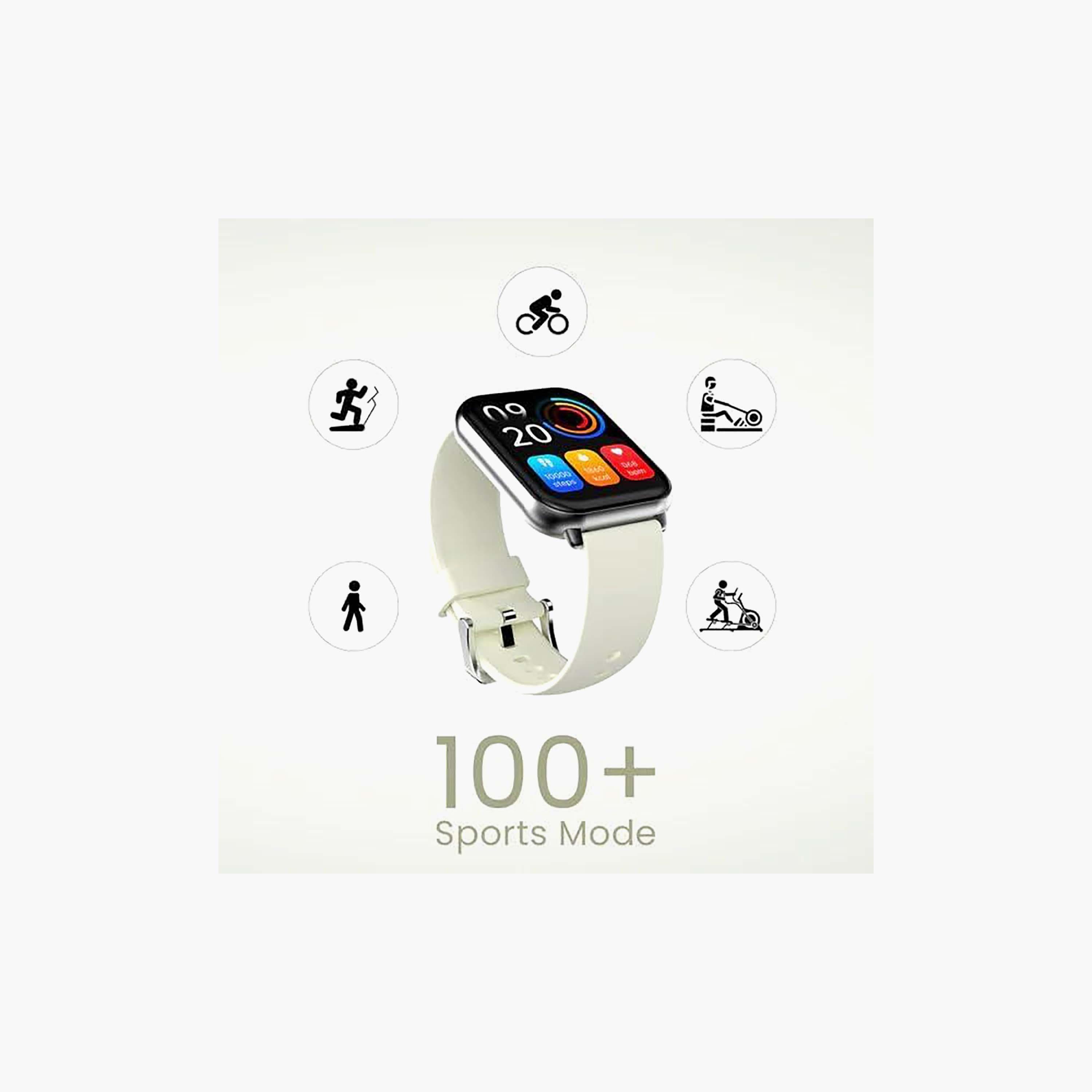HiFuture Future Zone2 Bluetooth Calling Smart Watch Gold-men-watchesandjewellery-watches-image-4