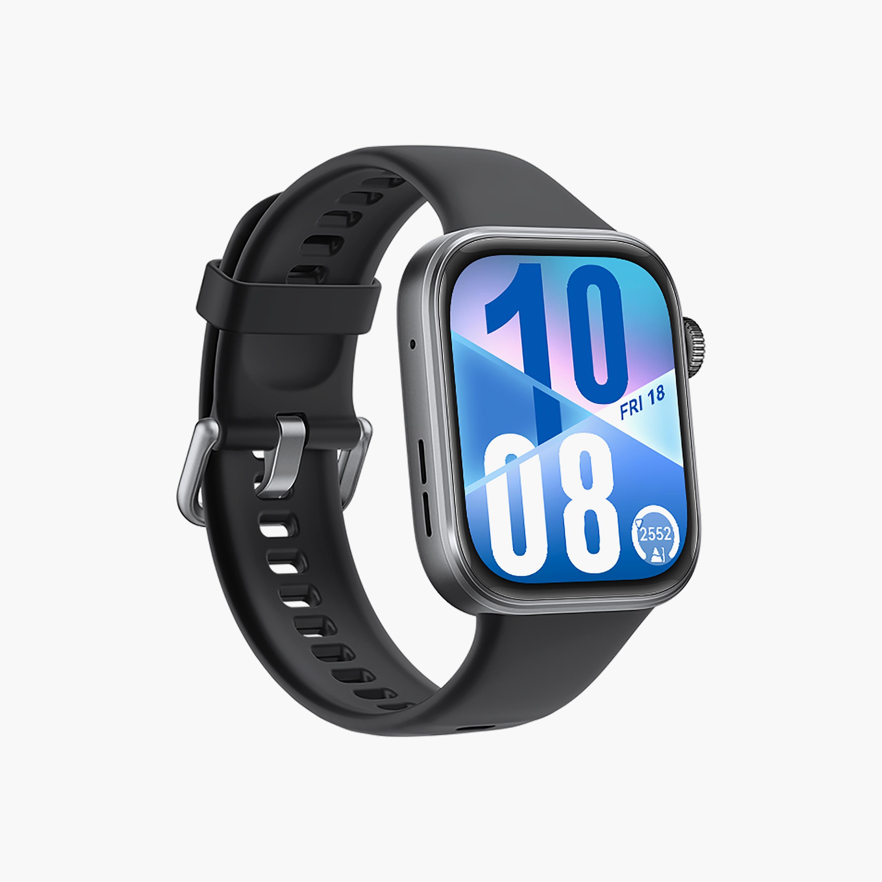 Huawei Watch Fit 4 With Black Strap | HUW-WATCHFIT4-BLK-electronics-smartwatches-image-1