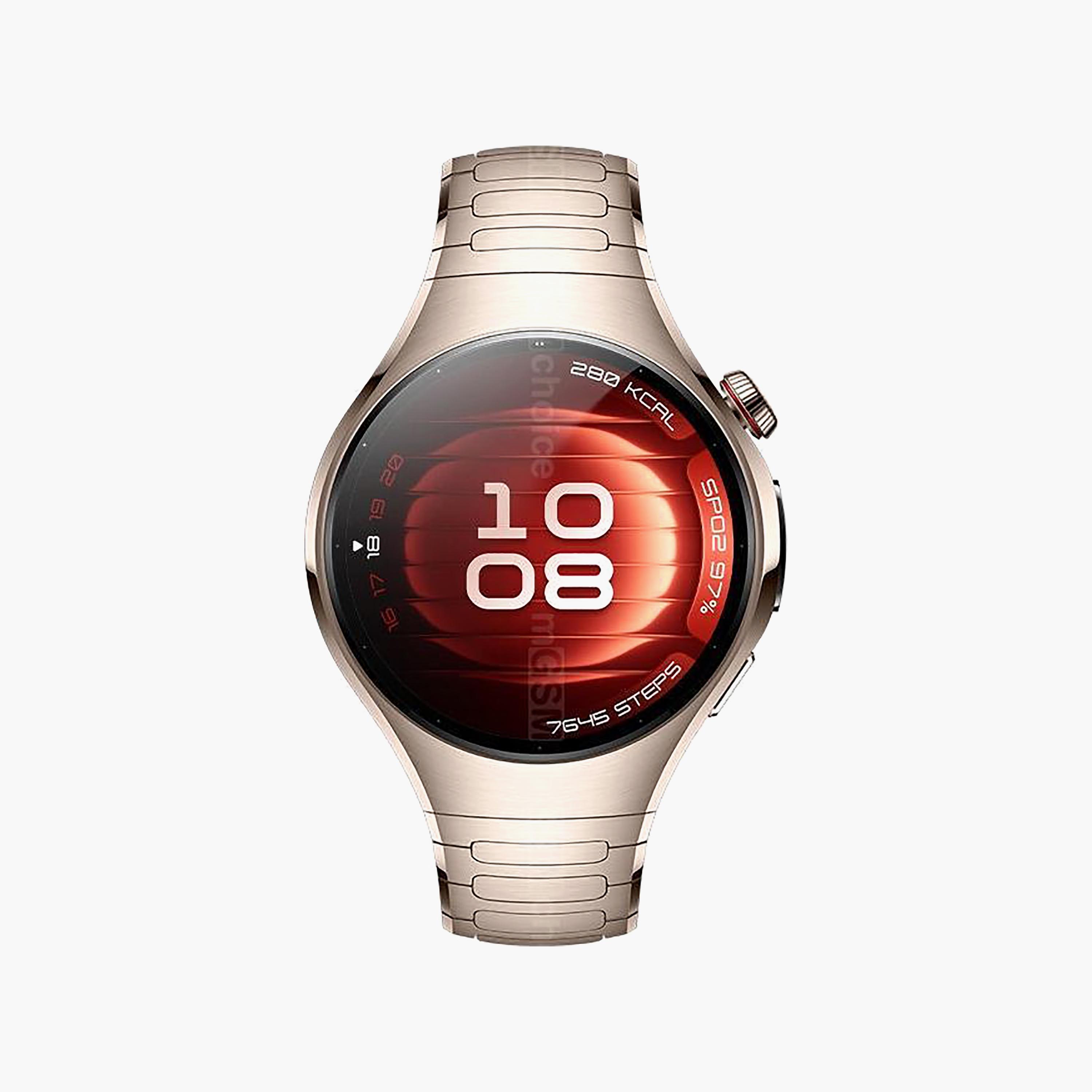 ساعة هواوي 5 بسوار ذهبي رملي مقاس 42 مم | HUW-WATCH5S-SGLD-men-watchesandjewellery-watches-image-1