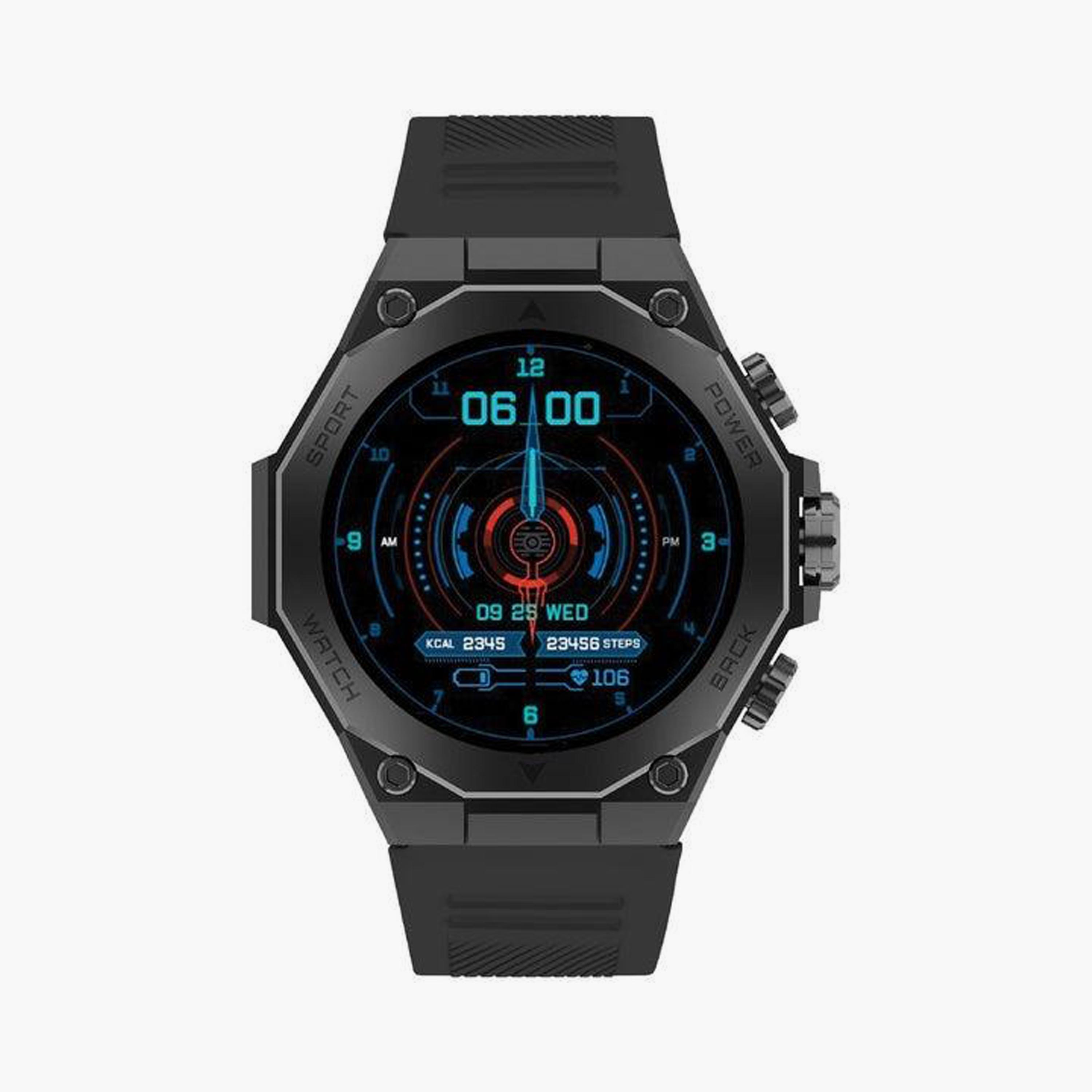 ساعة سمارتيكس بولد بريميوم الذكية باللون الأسود | SW01A-men-watchesandjewellery-watches-image-1