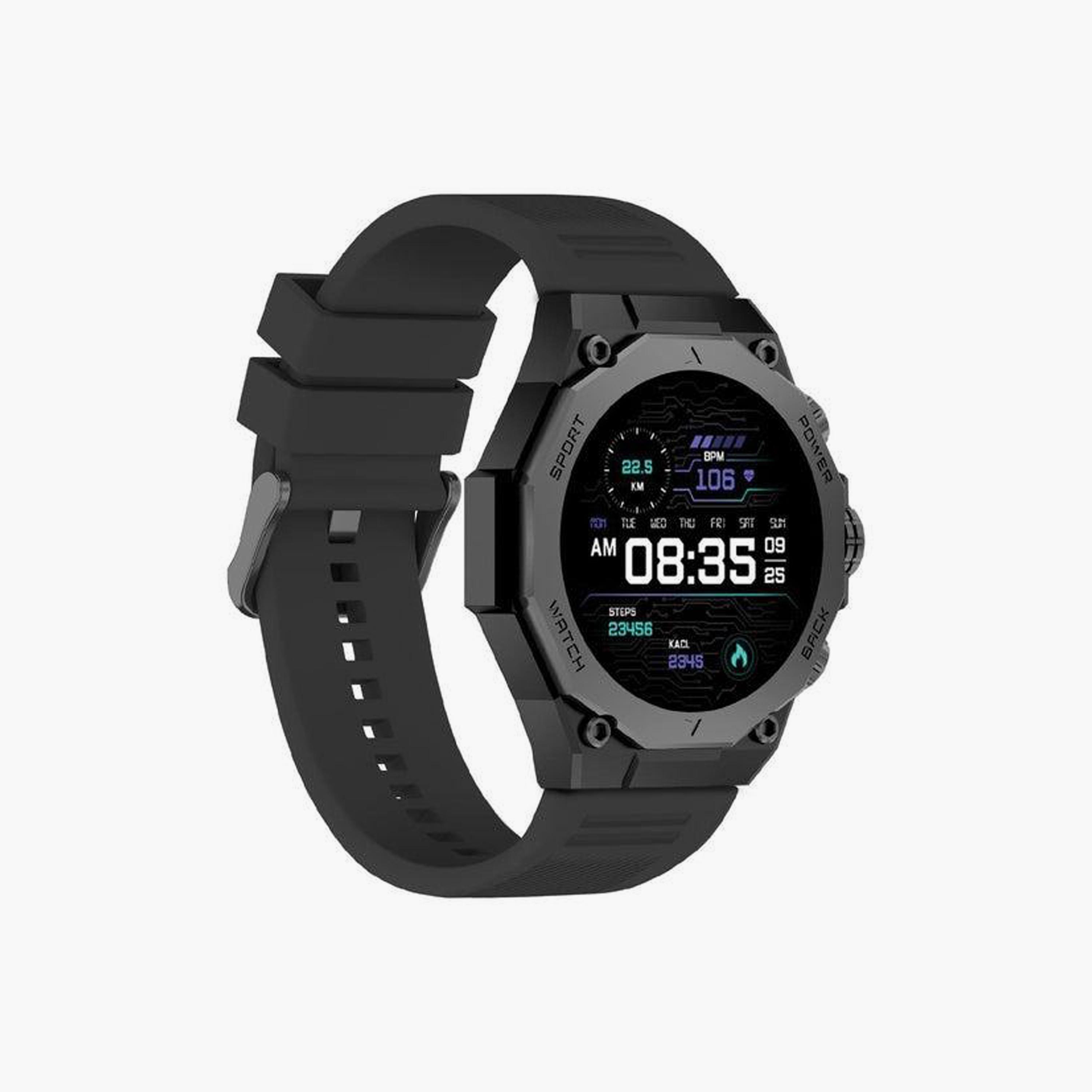 ساعة سمارتيكس بولد بريميوم الذكية باللون الأسود | SW01A-men-watchesandjewellery-watches-image-2