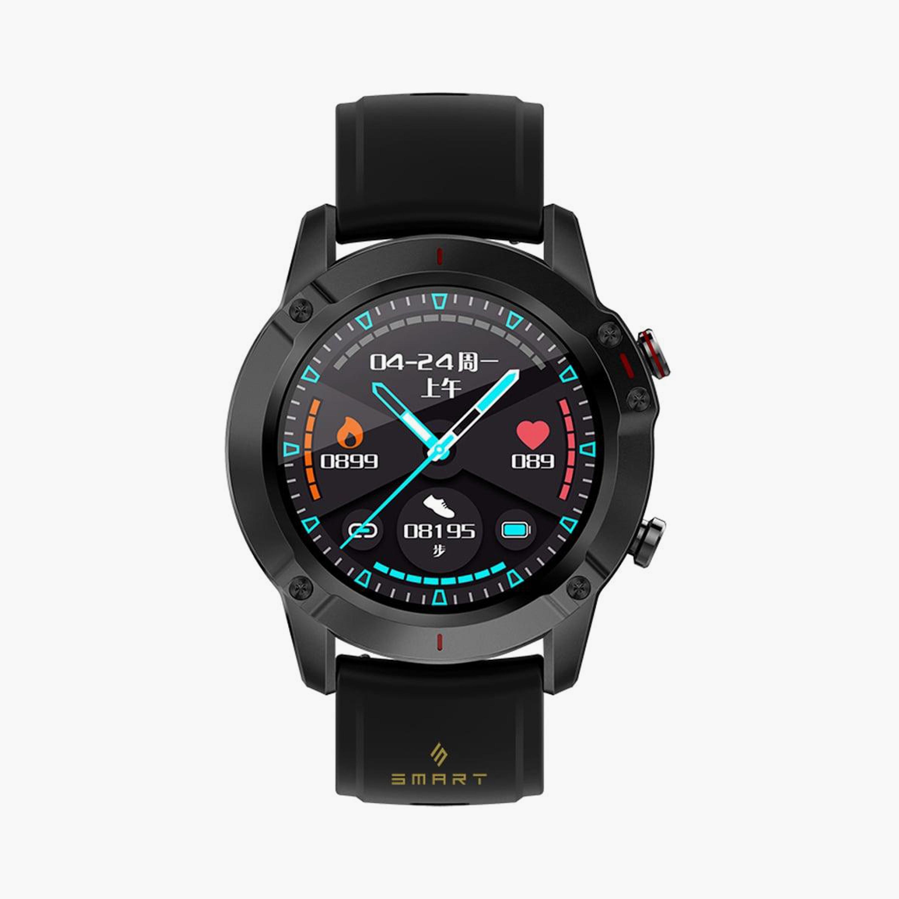 ساعة ذكية في فيت بلاي باللون الأسود | SW01E-men-watchesandjewellery-watches-image-1