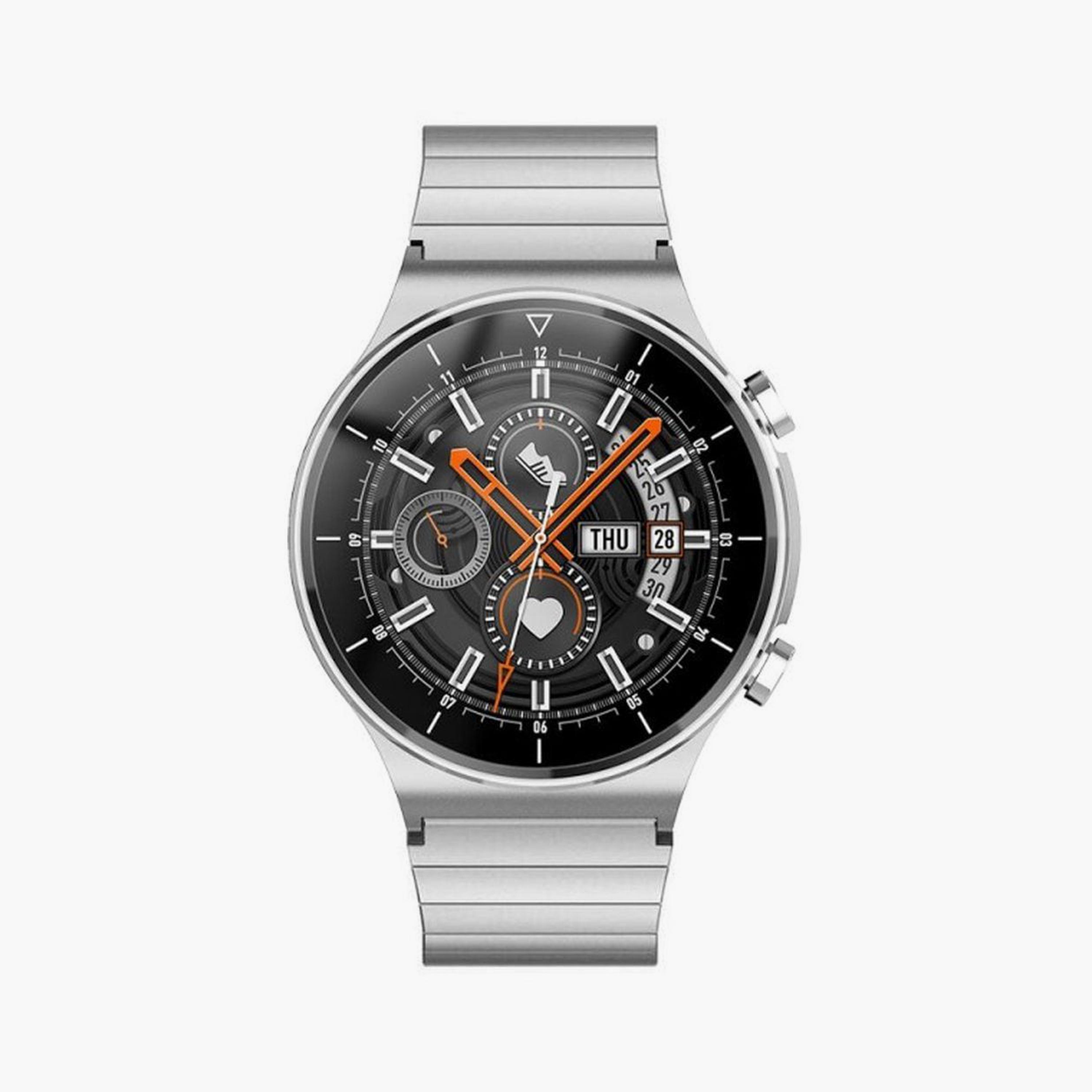 Trands Smart Watch Metallic Silver | SW40-men-watchesandjewellery-watches-image-1