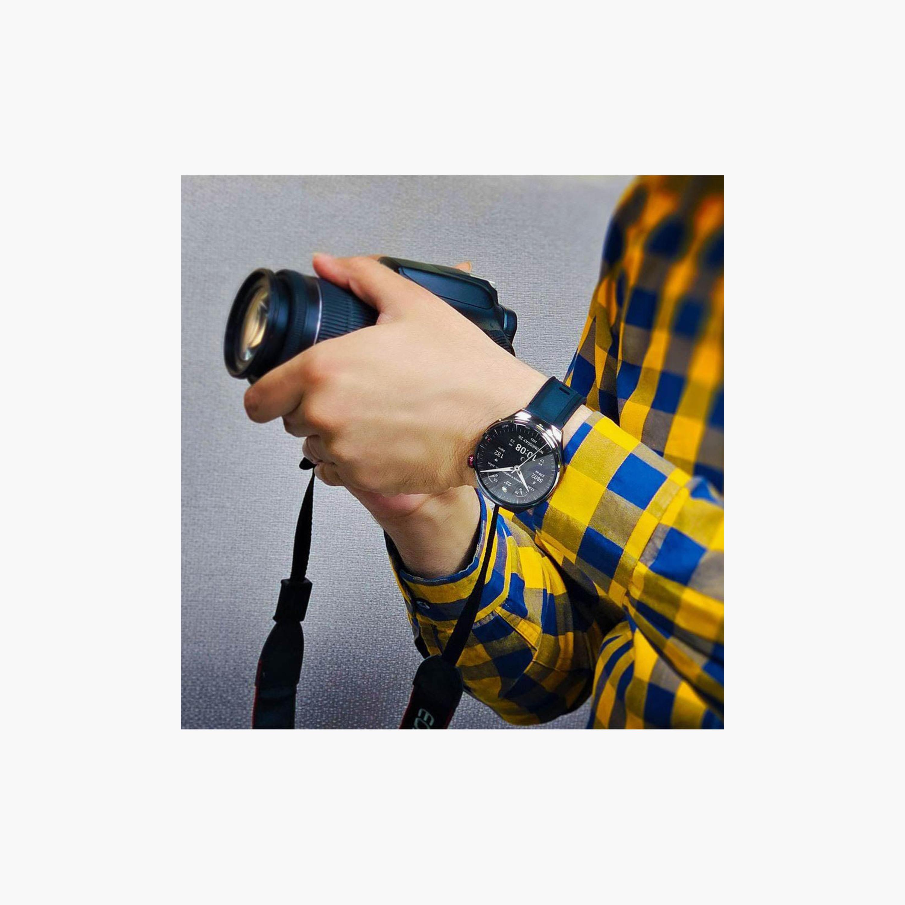 ساعة ماكس آند ماكس كروز برو الذكية باللون الفضي-men-watchesandjewellery-watches-image-3