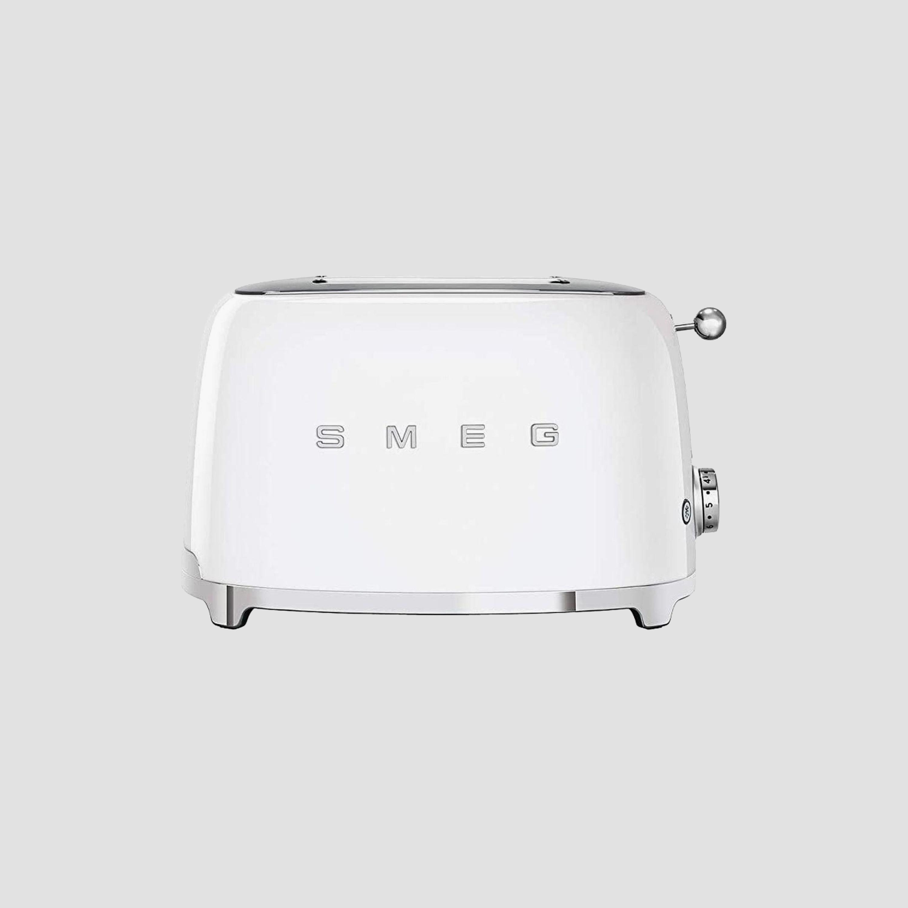 Smeg 50’s Style Toaster White | TSF01WHMUK-household-appliances-kitchenappliances-toasters-image-1