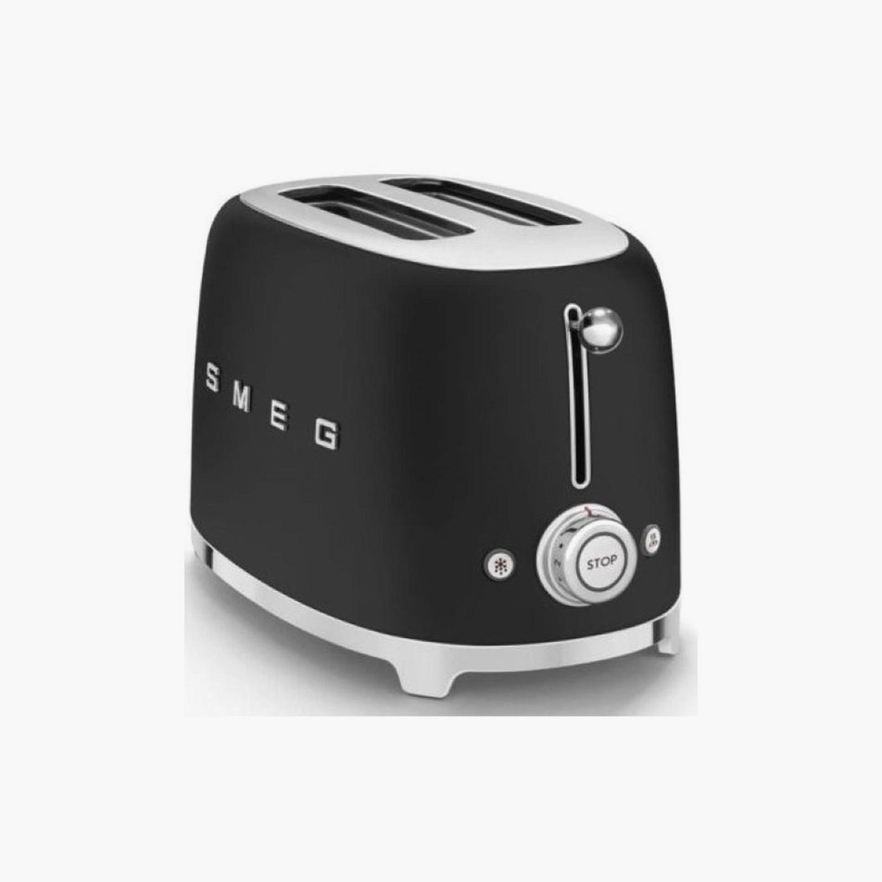 Smeg 50’s Style Toaster Matte Black | TSF01BLMUK-PROMO_EMAX_AE_ADIB_240926-image-2