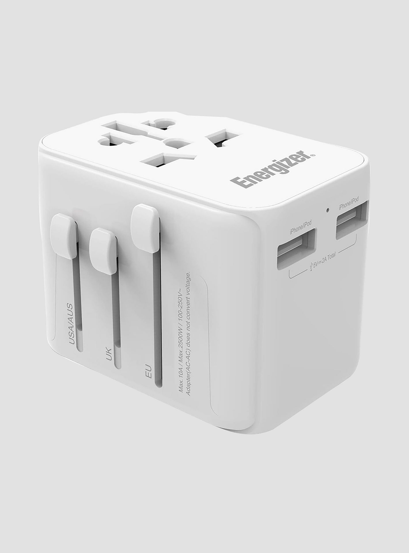 Energizer International Travel Adapter White | TA633M-PROMO_EMAX_AE_ENBD_131026-image-1