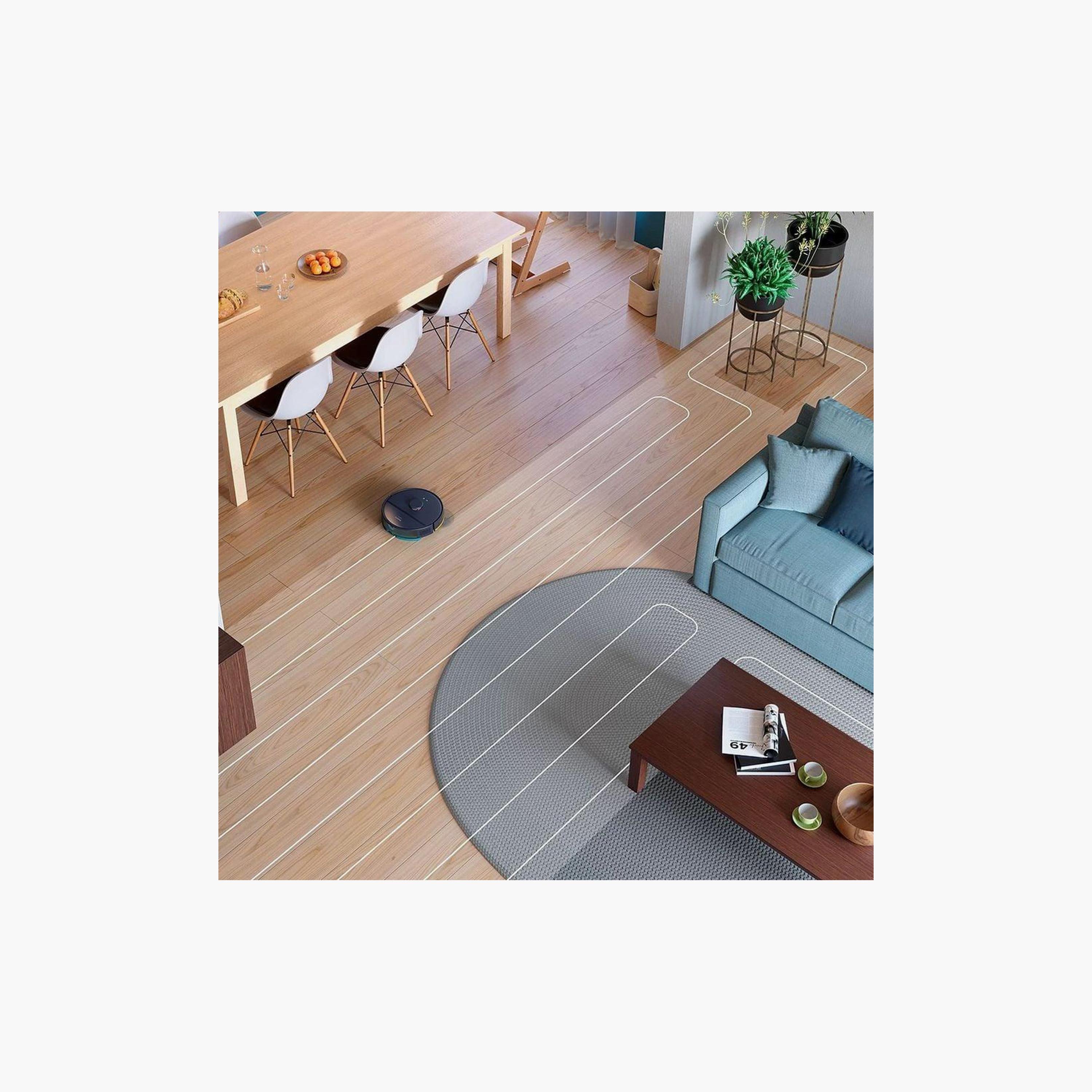 مكنسة كهربائية روبوتية من فيليبس سلسلة 2000، أزرق داكن | XU2000-household-appliances-homeappliances-vacuumcleaners-image-4