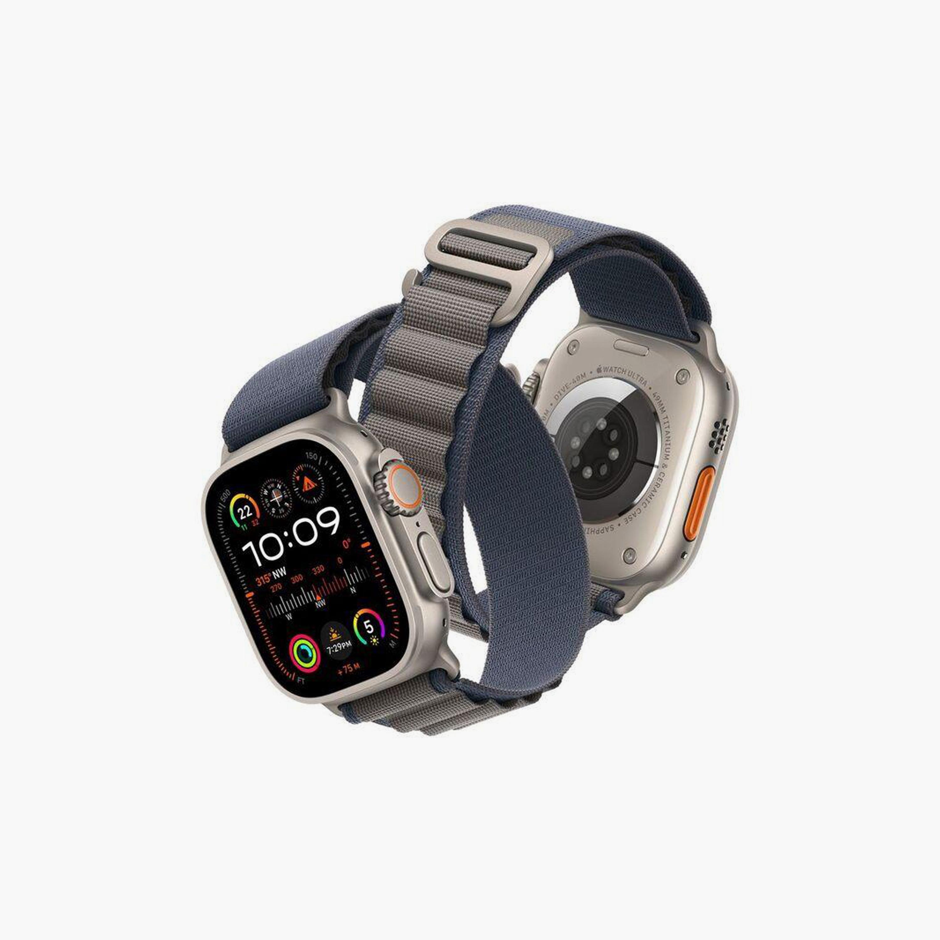 Hyphen Watch Strap For Apple Ultra 2/Ultra 49mm Nylon Loop-electronics-accessories-wearableaccesories-image-4