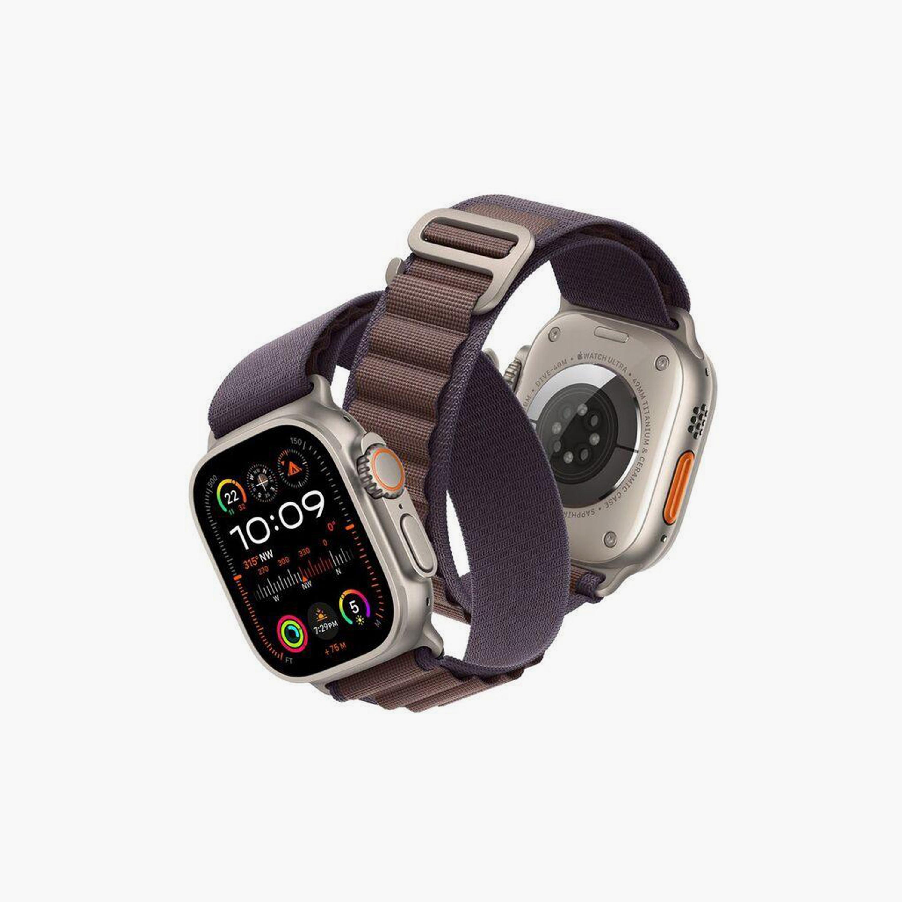 Hyphen Watch Strap For Apple Ultra 2/Ultra 49mm Nylon Loop-electronics-accessories-wearableaccesories-image-4