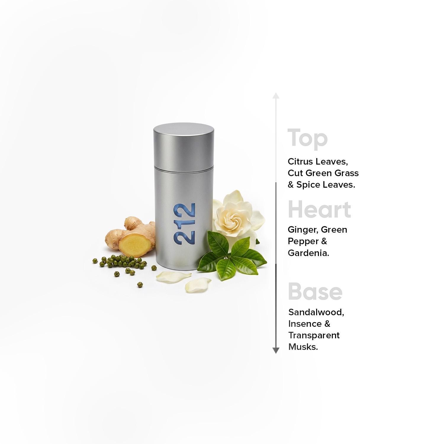 Carolina Herrera 212 Men Eau de Toilette for Men - 100 ml-beautyandpersonalcare-fragrance-men-image-4