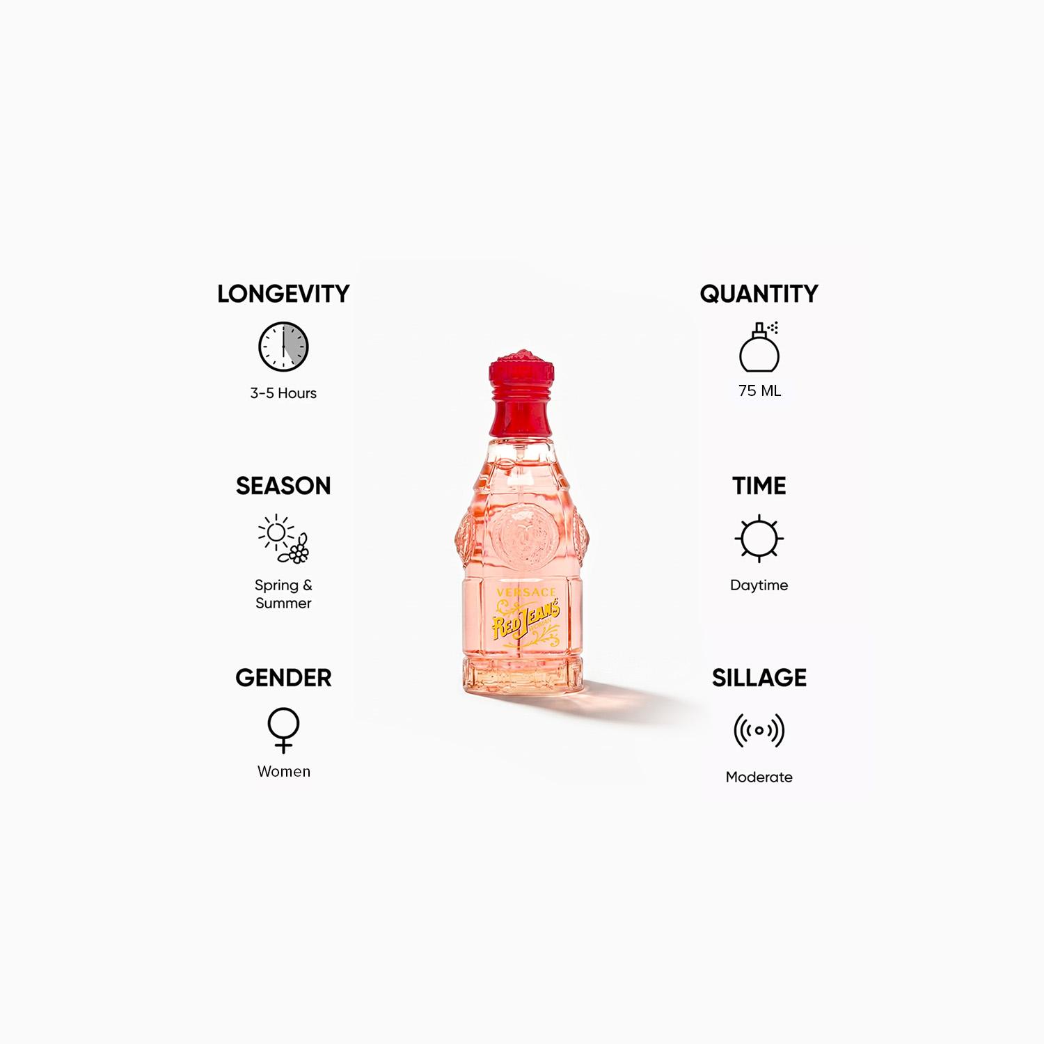 Versace Red Jeans Eau de Toilette for Women - 75 ml-beautyandpersonalcare-fragrance-women-image-5