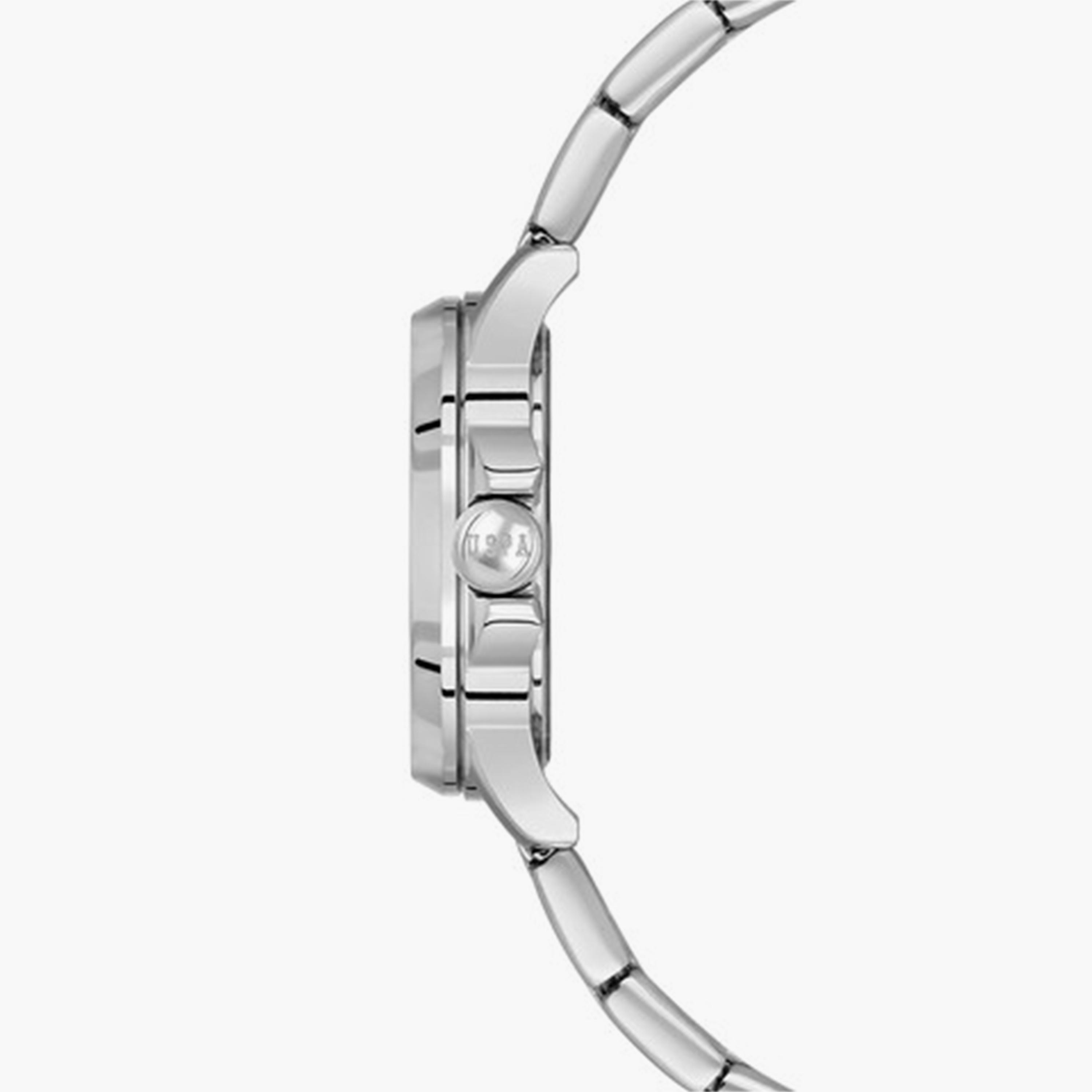 يو أس بولو أسن- ساعة نسائية تناظرية سوار ستانلس ستيل 30 مم فضي | USPA2081-01-women-watchesandjewellery-watches-image-2