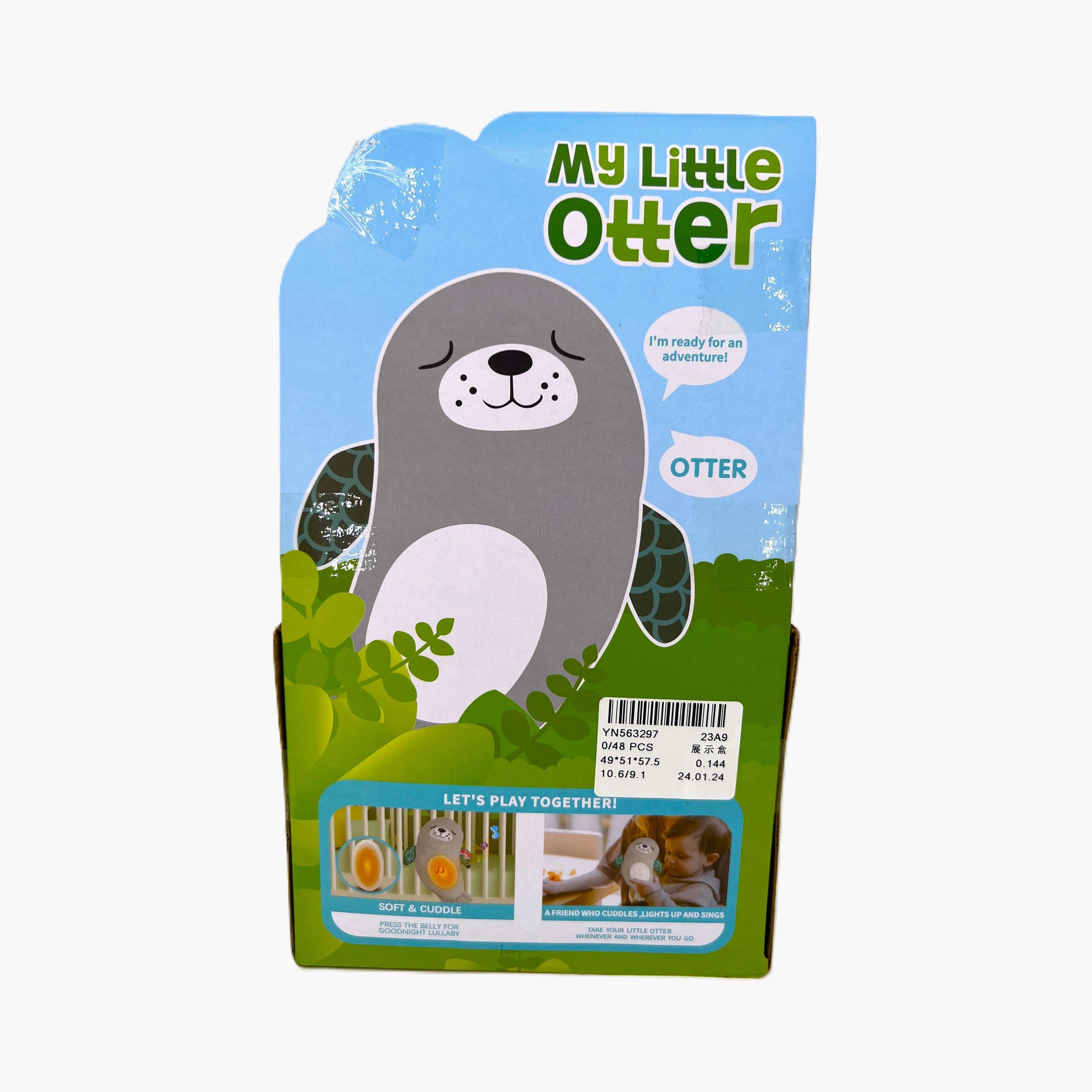 Baby Sunki My Little Otter Soft Plush Toy with Light & Sound - 25 cm-toys-plushsofttoys-animals-image-4