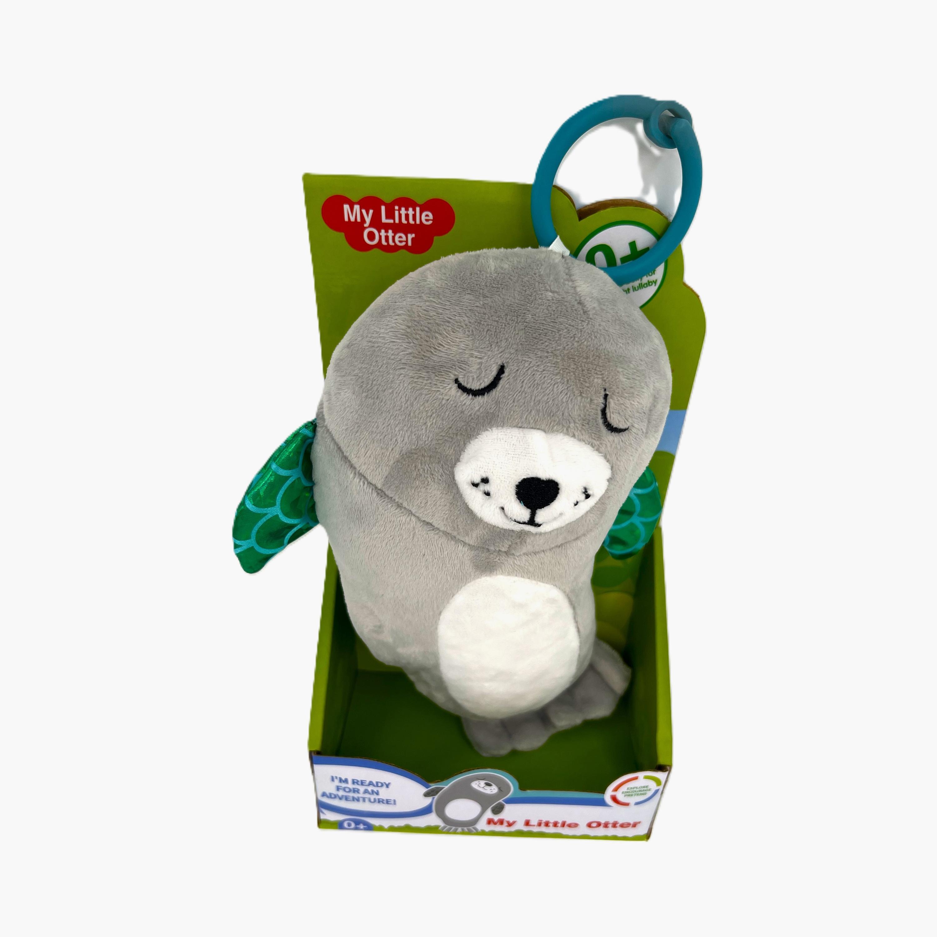 Baby Sunki My Little Otter Soft Plush Toy with Light & Sound - 25 cm-toys-plushsofttoys-animals-image-6