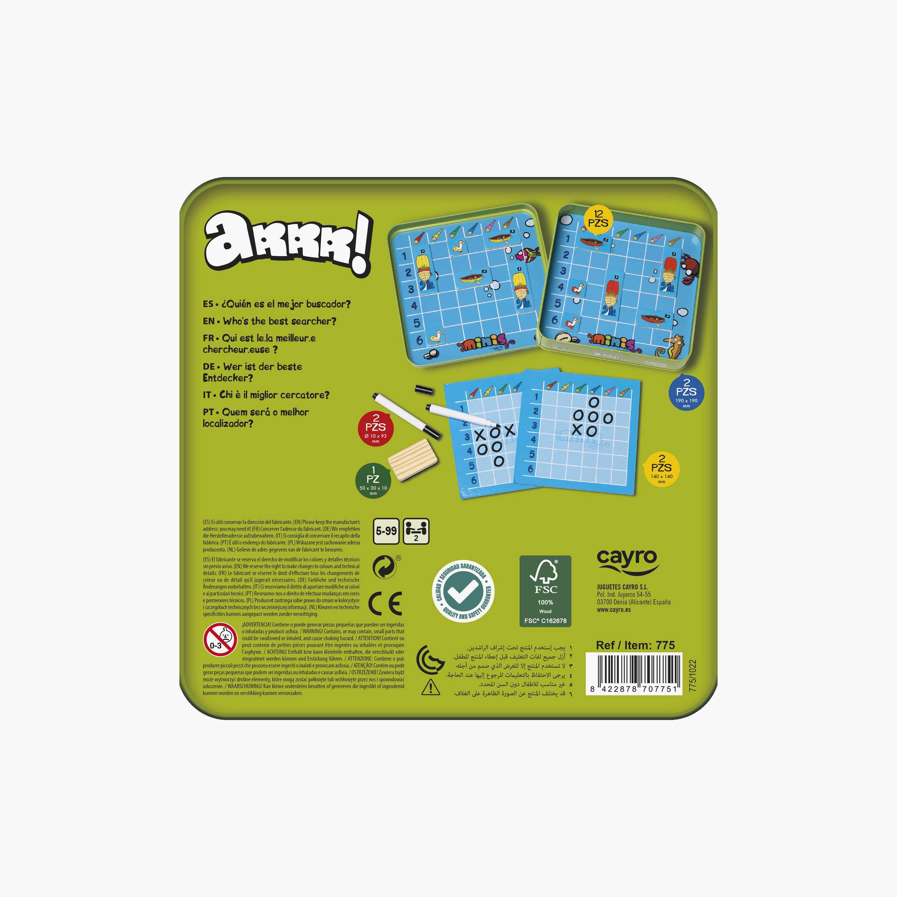 Cayro Arr! Board Game with Metal Box-toys-indoortoys-boardgames-image-3