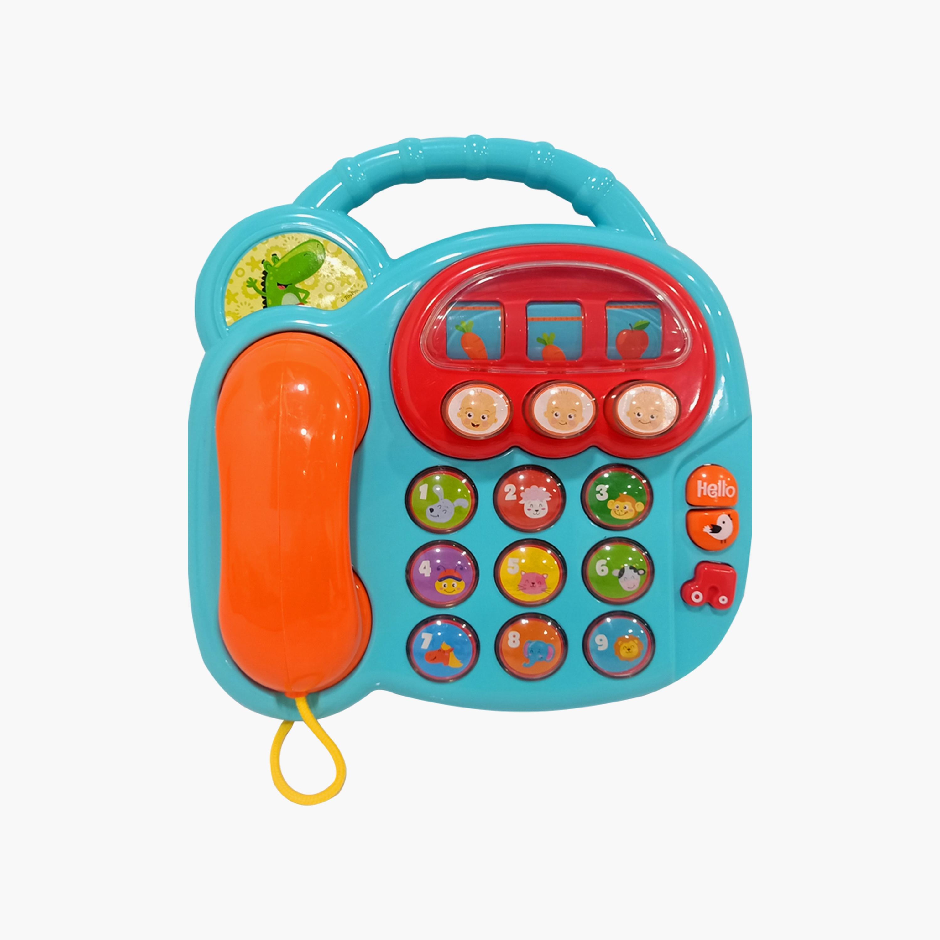 هاتف الانشطة حيوانات من هابيكابي-toys-babyandtoddlertoys-lightsandmusicaltoys-image-1