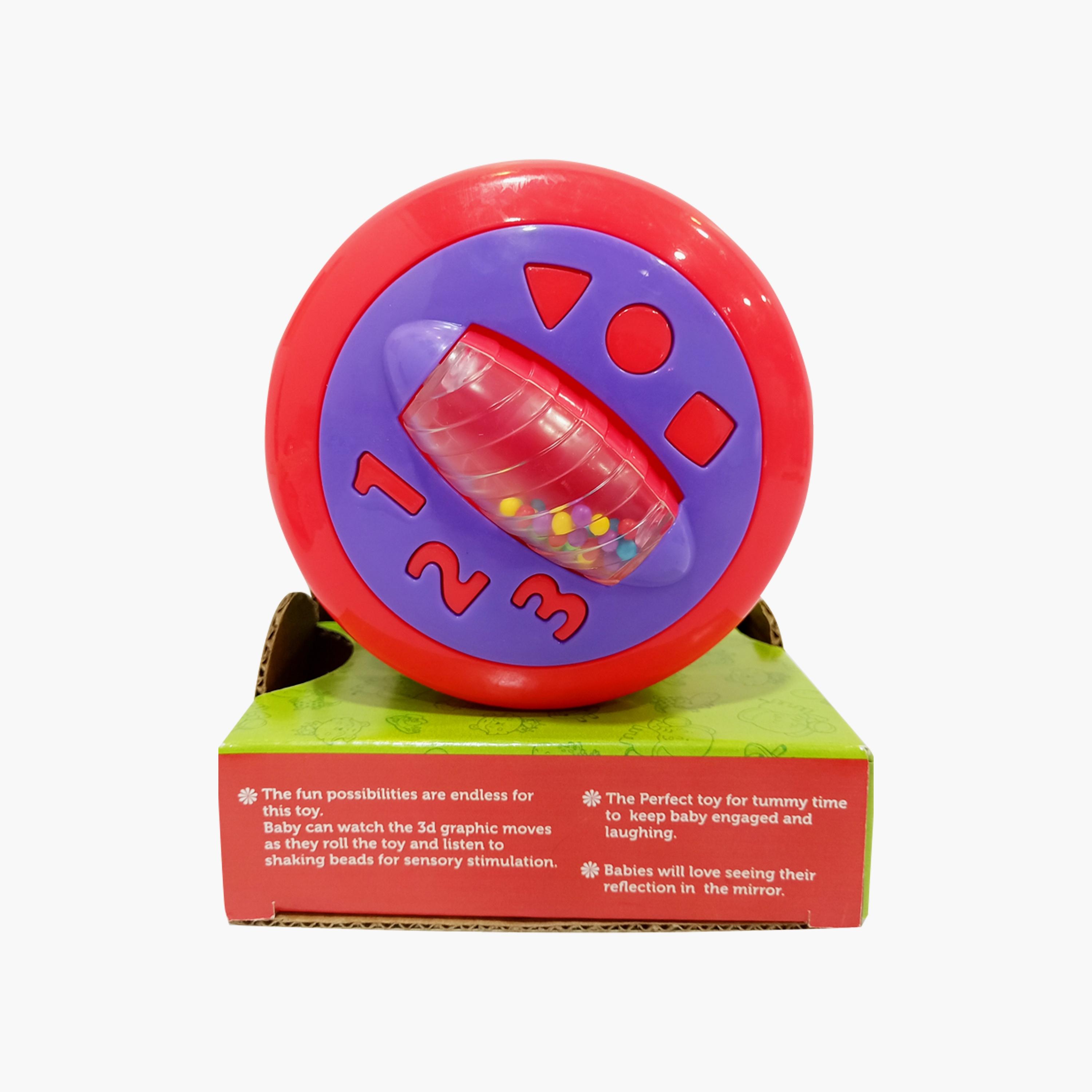 لعبة بلاي اند كرول رولر من هابيكابي-toys-babyandtoddlertoys-pushandpulltoys-image-4