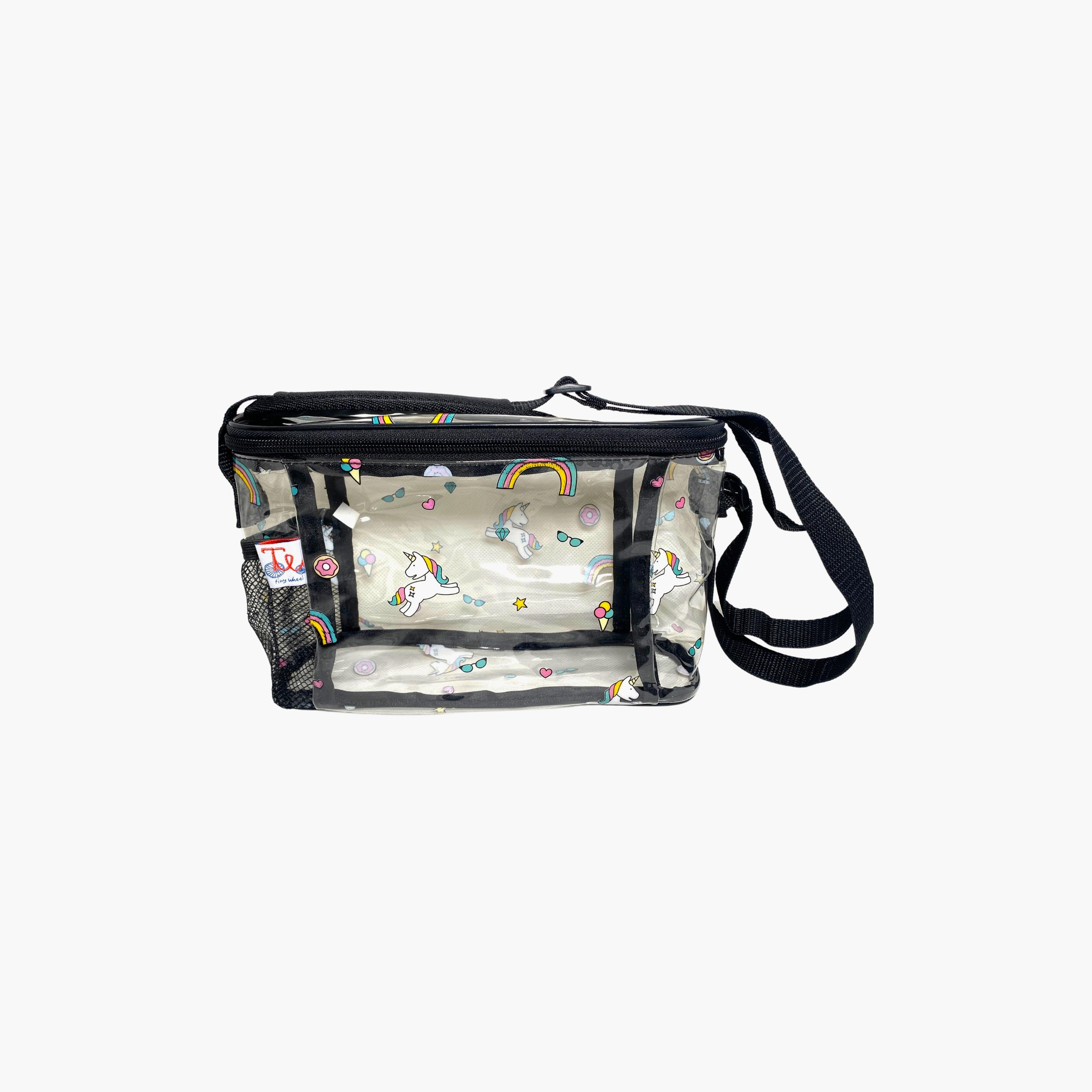 Tiny Wheels Lunch Bag with Adjustable Strap - Unicorn-school-lunchessentials-lunchbags-image-1
