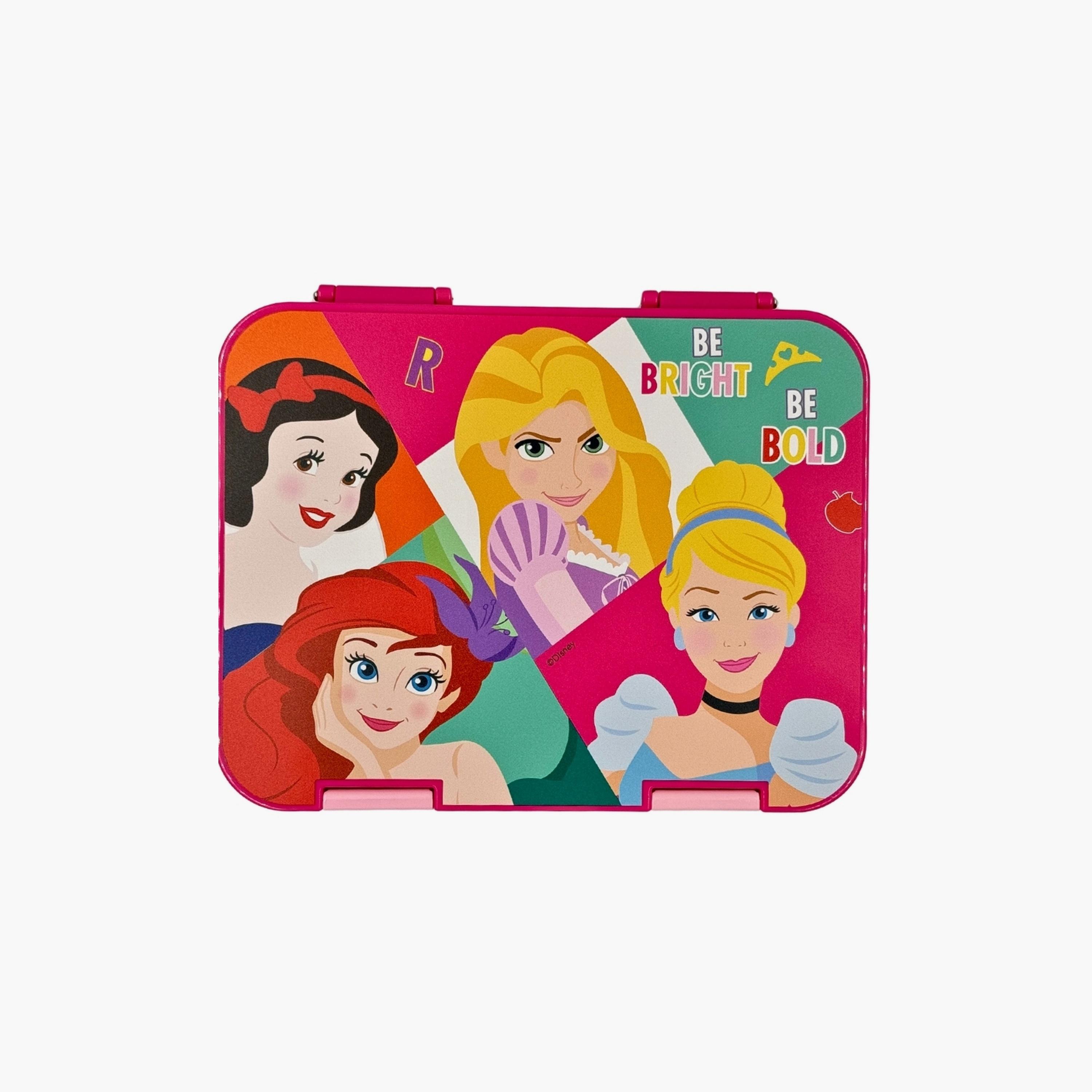 Disney Princess Double Button Lock Tritan Lunch Box - Red-school-lunchessentials-lunchboxes-image-1