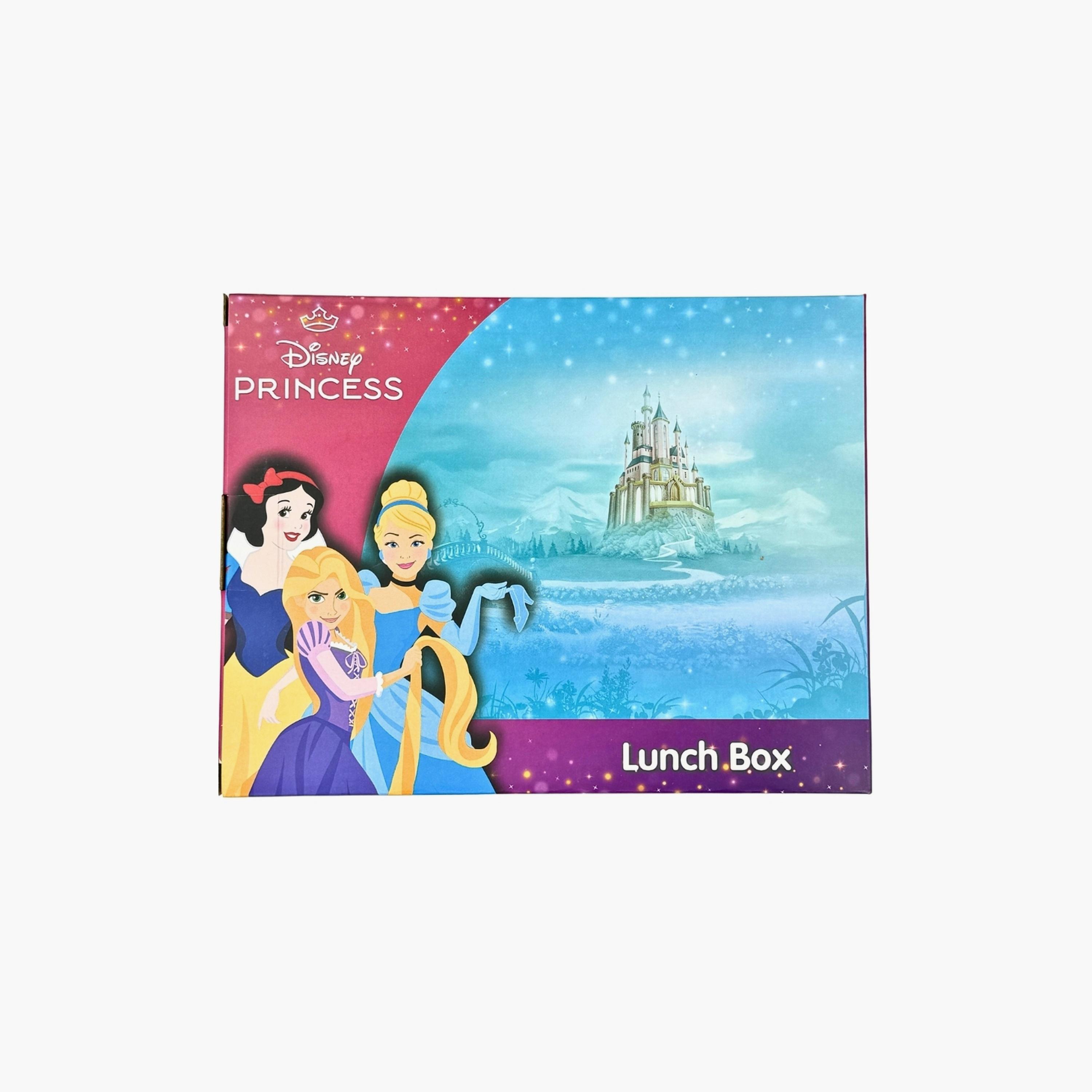 Disney Princess Lunch Box with Sauce Cup - Red-school-lunchessentials-lunchboxes-image-2