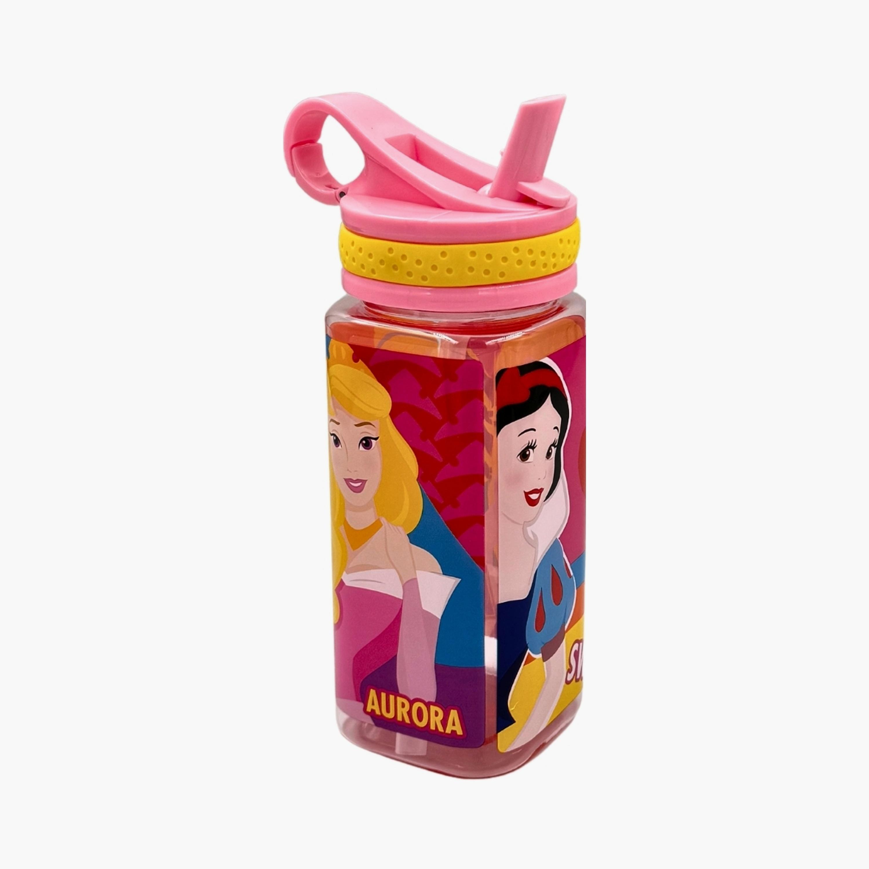 Disney Princess Straw Walter Bottle - 480 ml-school-waterbottles-image-1