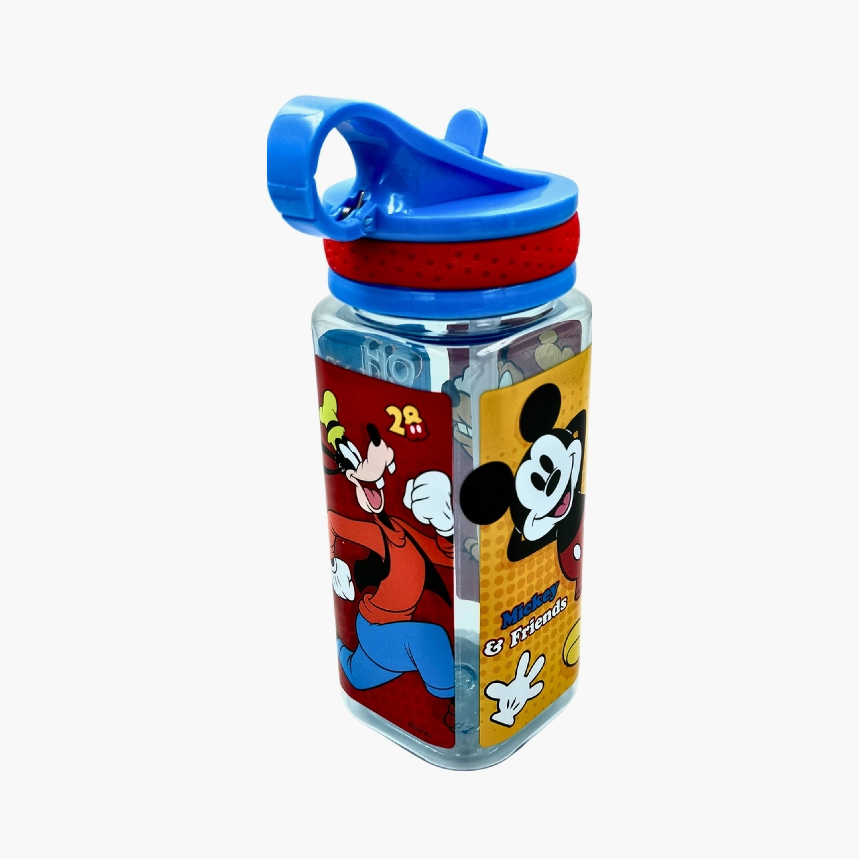 Disney Mickey & Friends Straw Walter Bottle - 480 ml-school-waterbottles-image-2