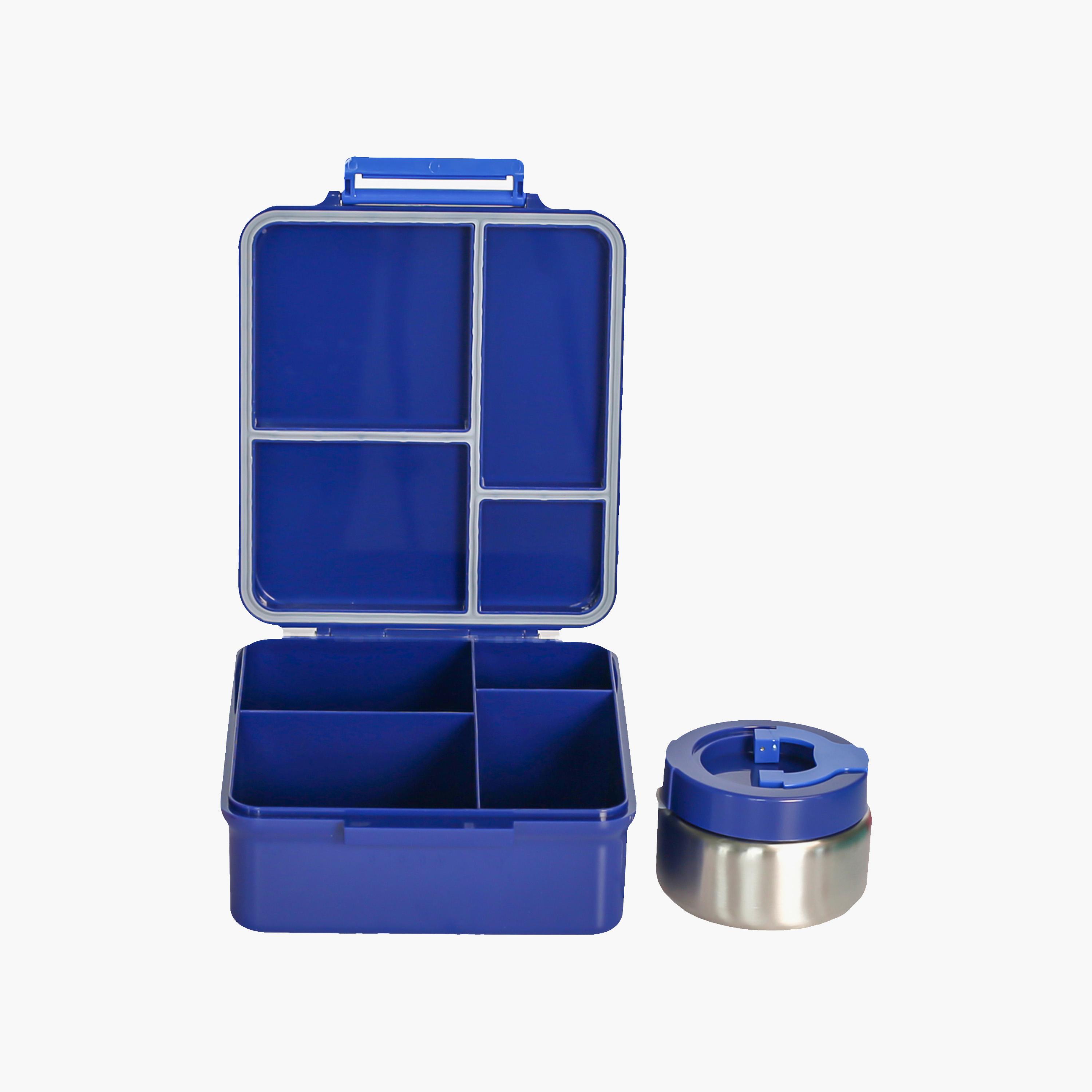 Tiny Wheels TinyBite Lunch Box with Food Jar - 1550 ml - Blue-school-lunchessentials-lunchboxes-image-3