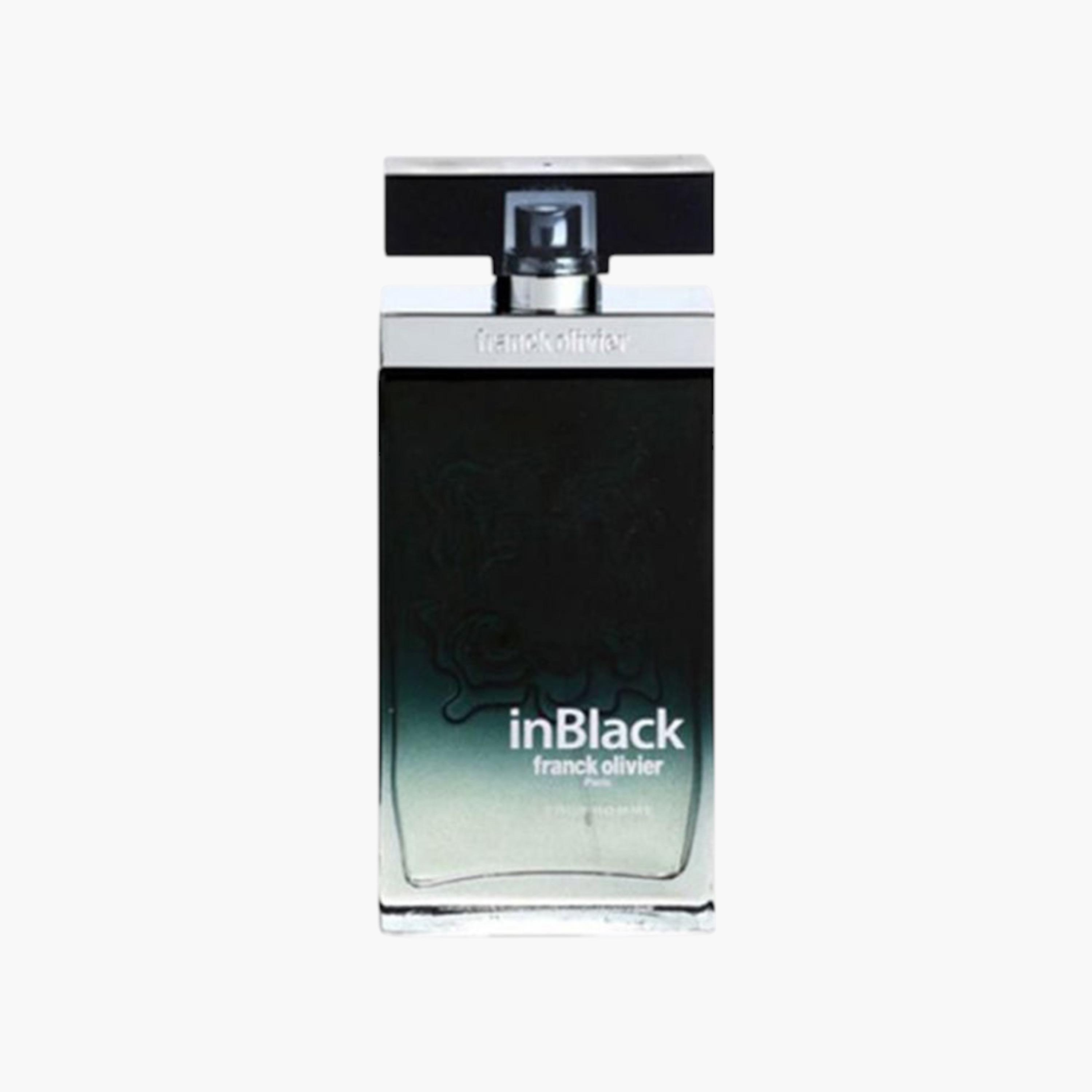 Franck Olivier In Black Pour Homme Eau de Toilette for Men - 75 ml-beautyandpersonalcare-fragrance-men-image-1
